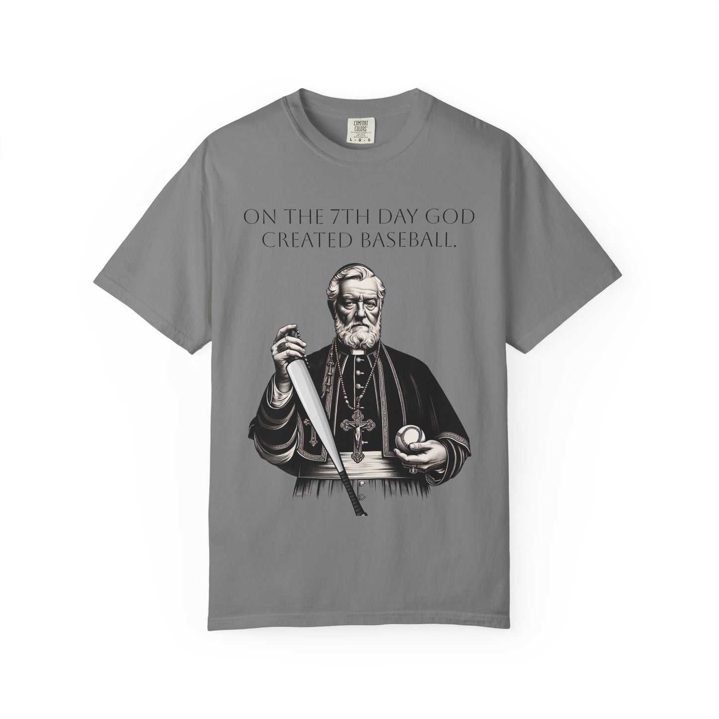Baseball Fan Unisex T-shirt - Catholic Priest Design