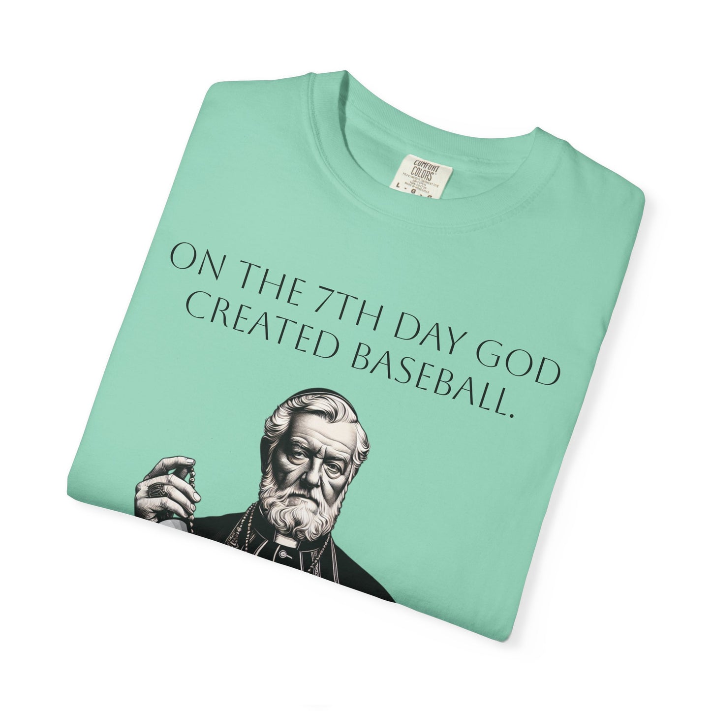 Baseball Fan Unisex T-shirt - Catholic Priest Design