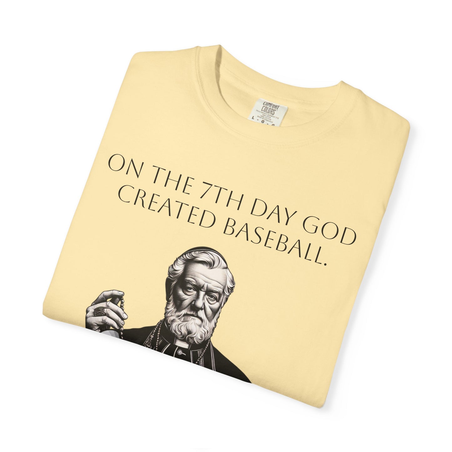 Baseball Fan Unisex T-shirt - Catholic Priest Design