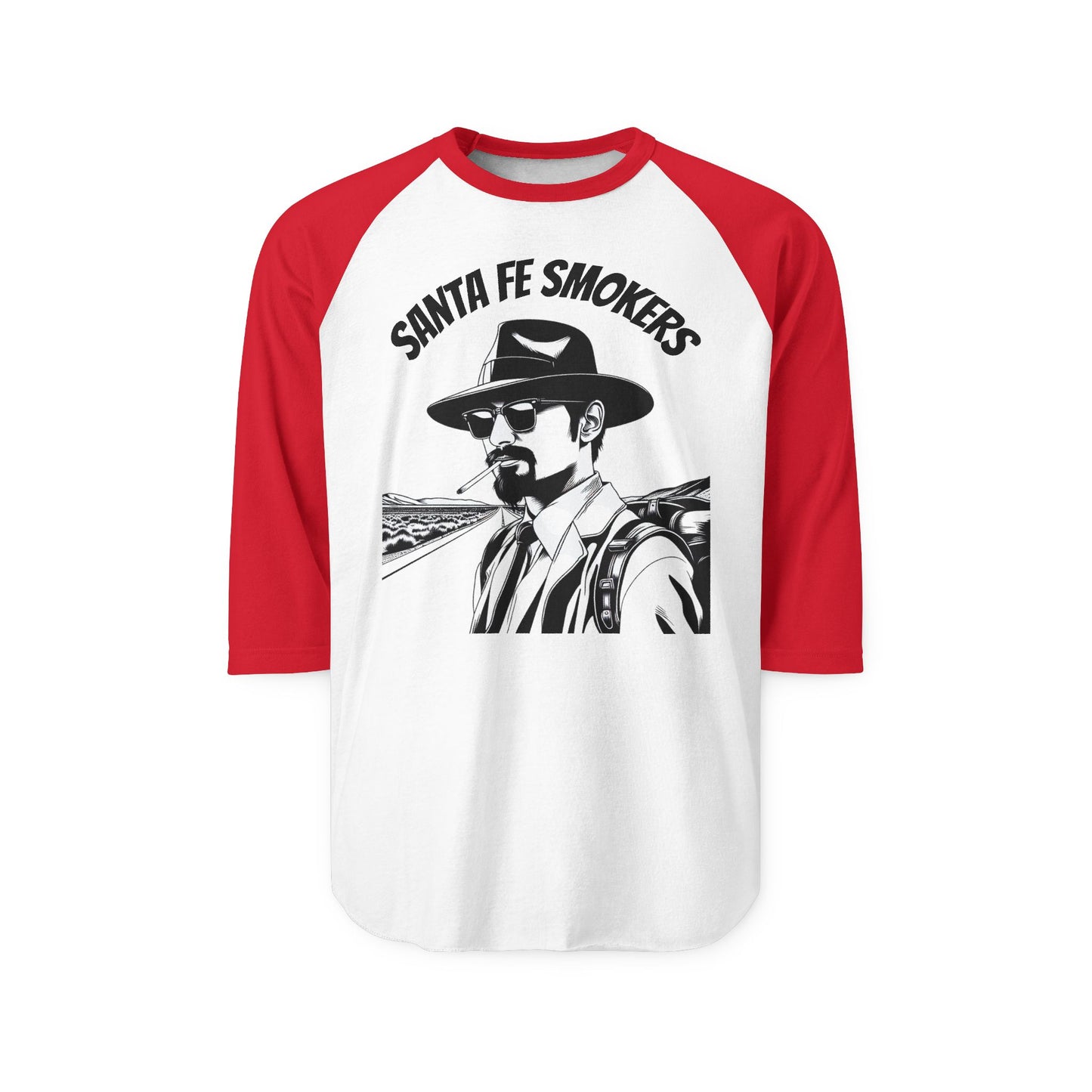 Raglan Baseball Shirt - Santa Fe Smokers Intergalactic Team