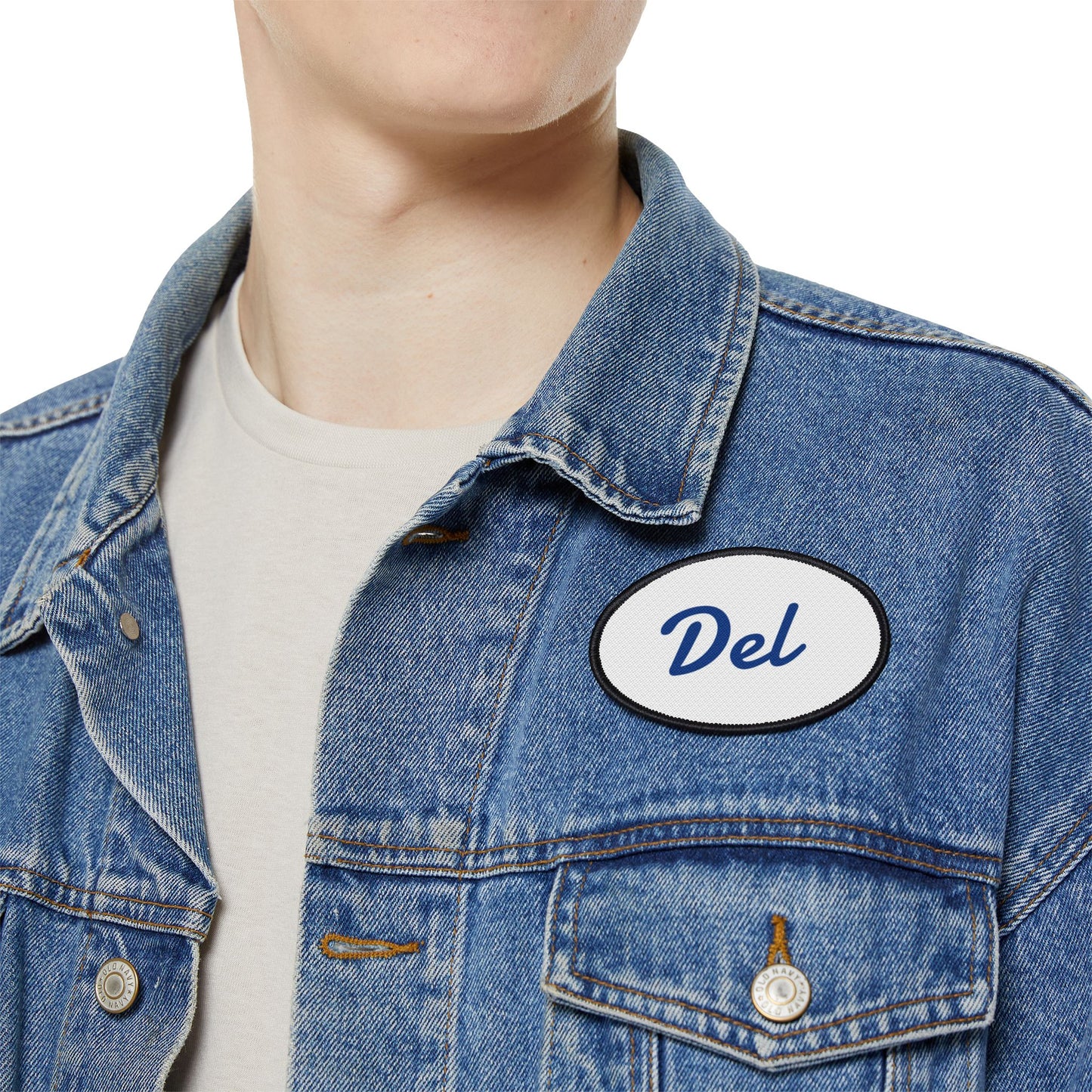 Personalized Iron-On Patches for Jackets, Custom Name Badges, Unique Embellishments, DIY Fashion Accessories, Gift for Her/Him