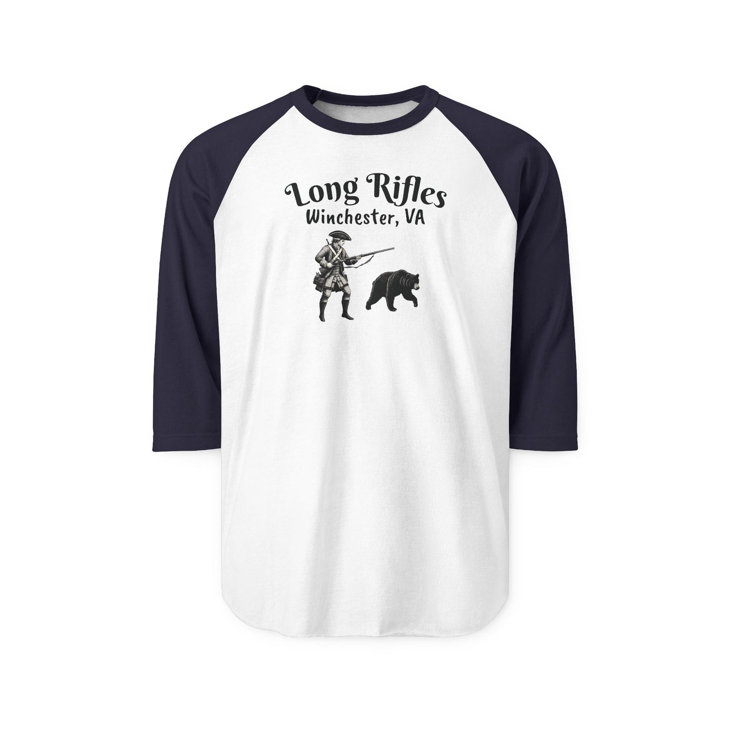 Baseball Raglan Shirt - Winchester Virginia Long Rifles Pioneer League Team