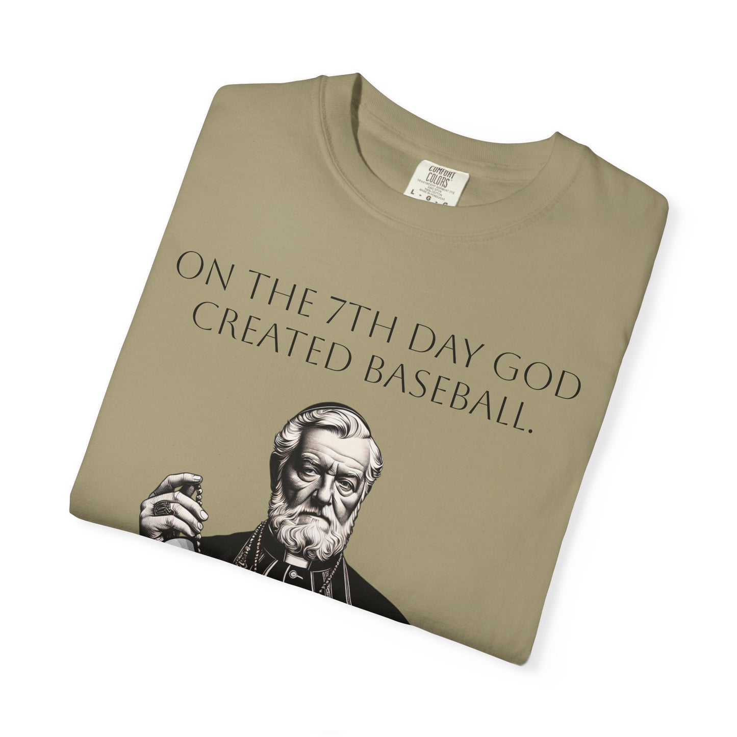 Baseball Fan Unisex T-shirt - Catholic Priest Design