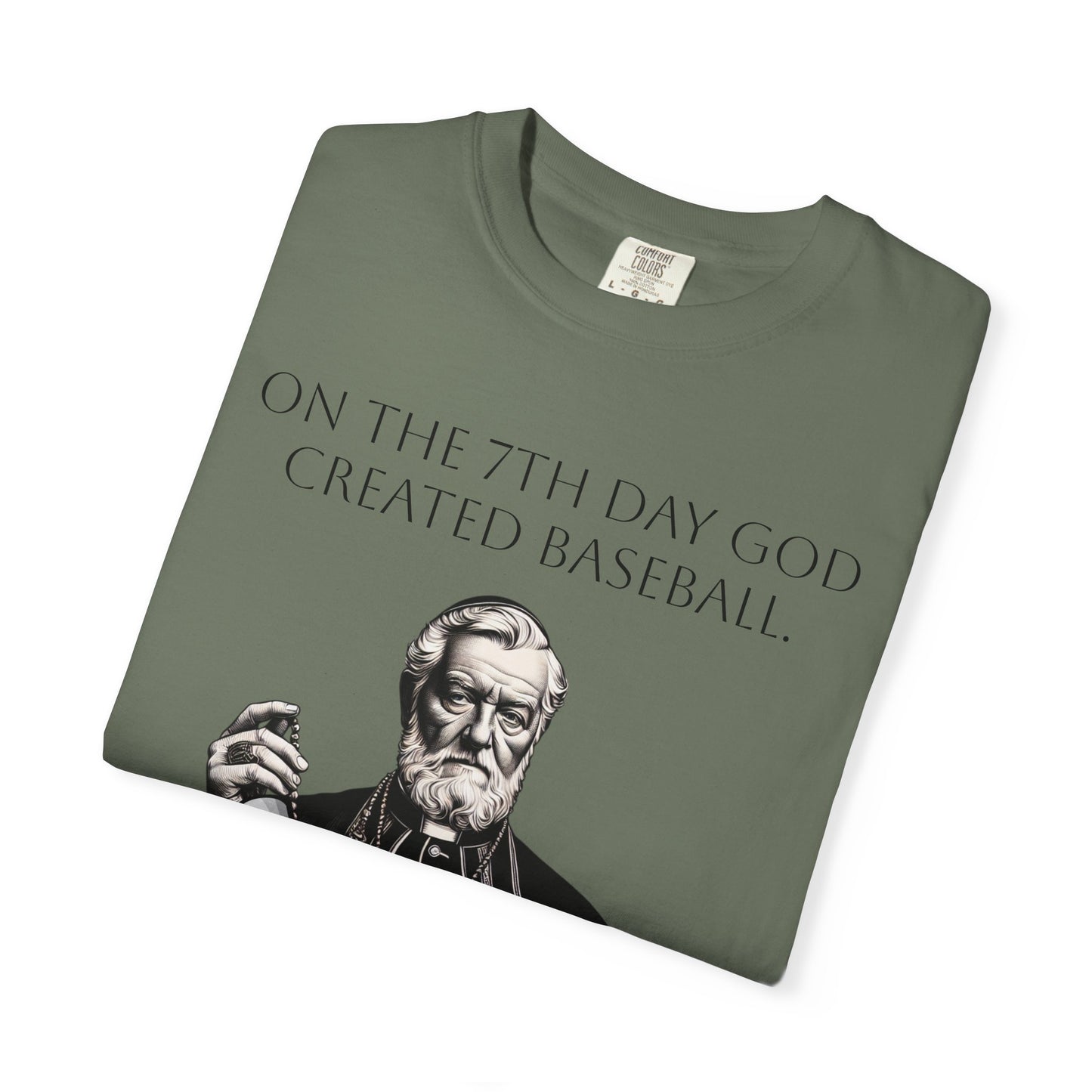 Baseball Fan Unisex T-shirt - Catholic Priest Design