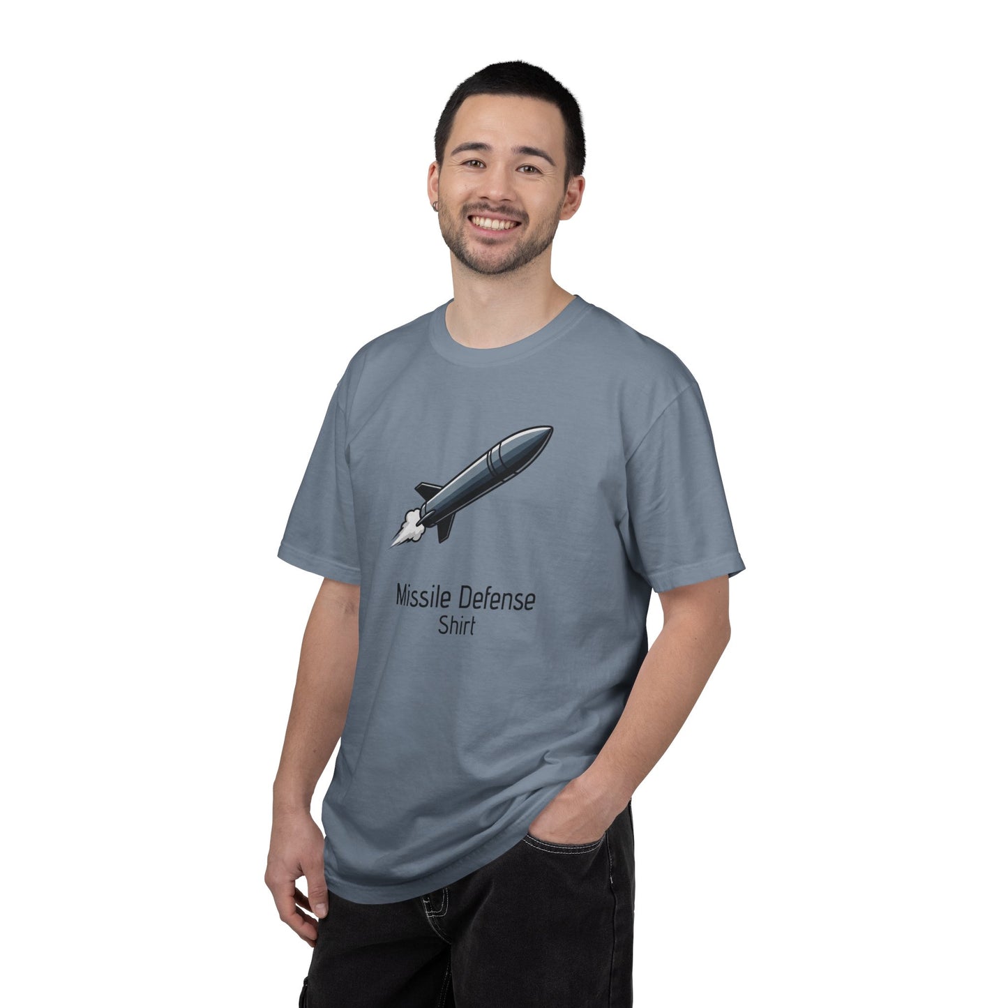 WWIII Missile Defense T-Shirt — "Go on now, git" Prepper Shirt