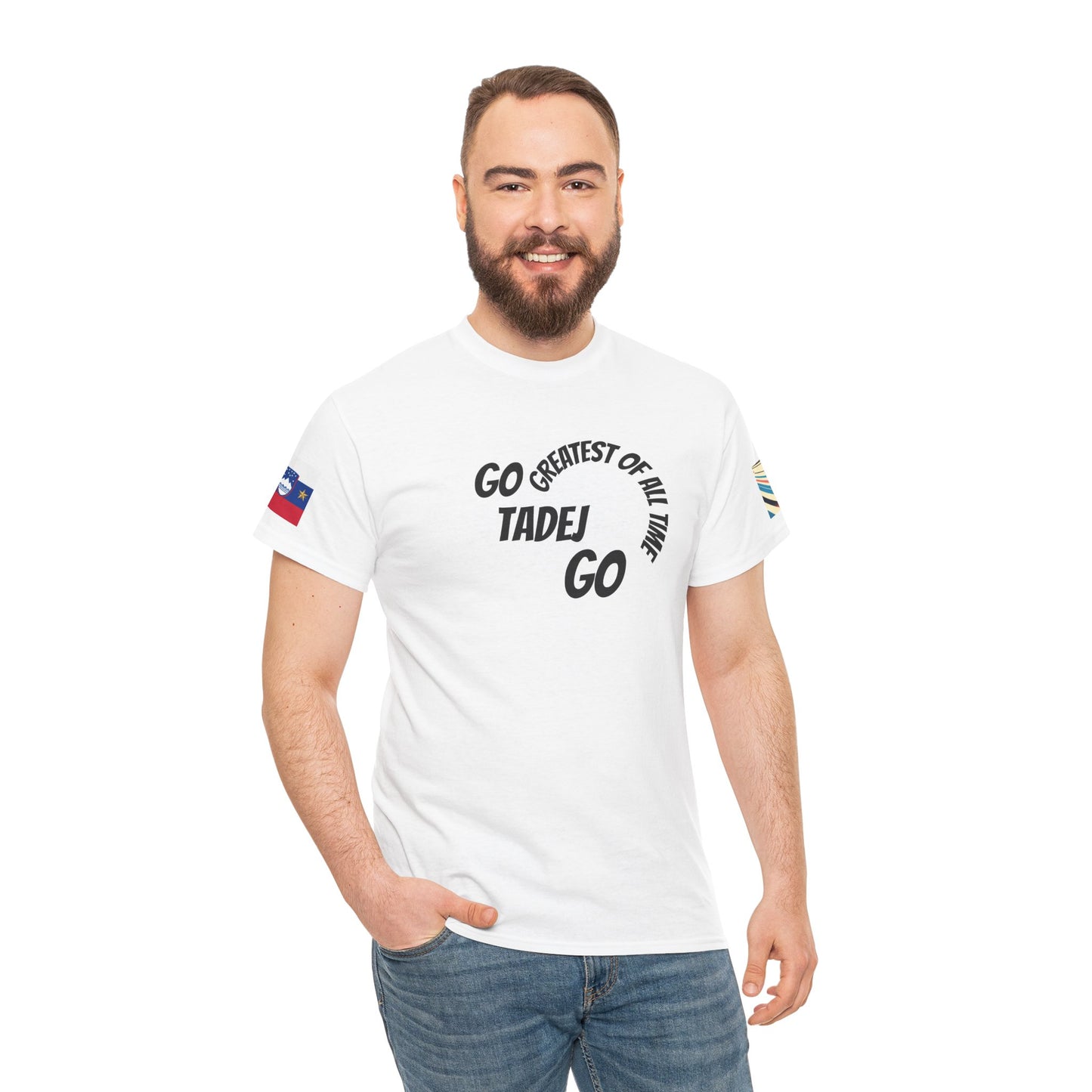 Cycling Champion Tee - Tadej Pogacar Tribute