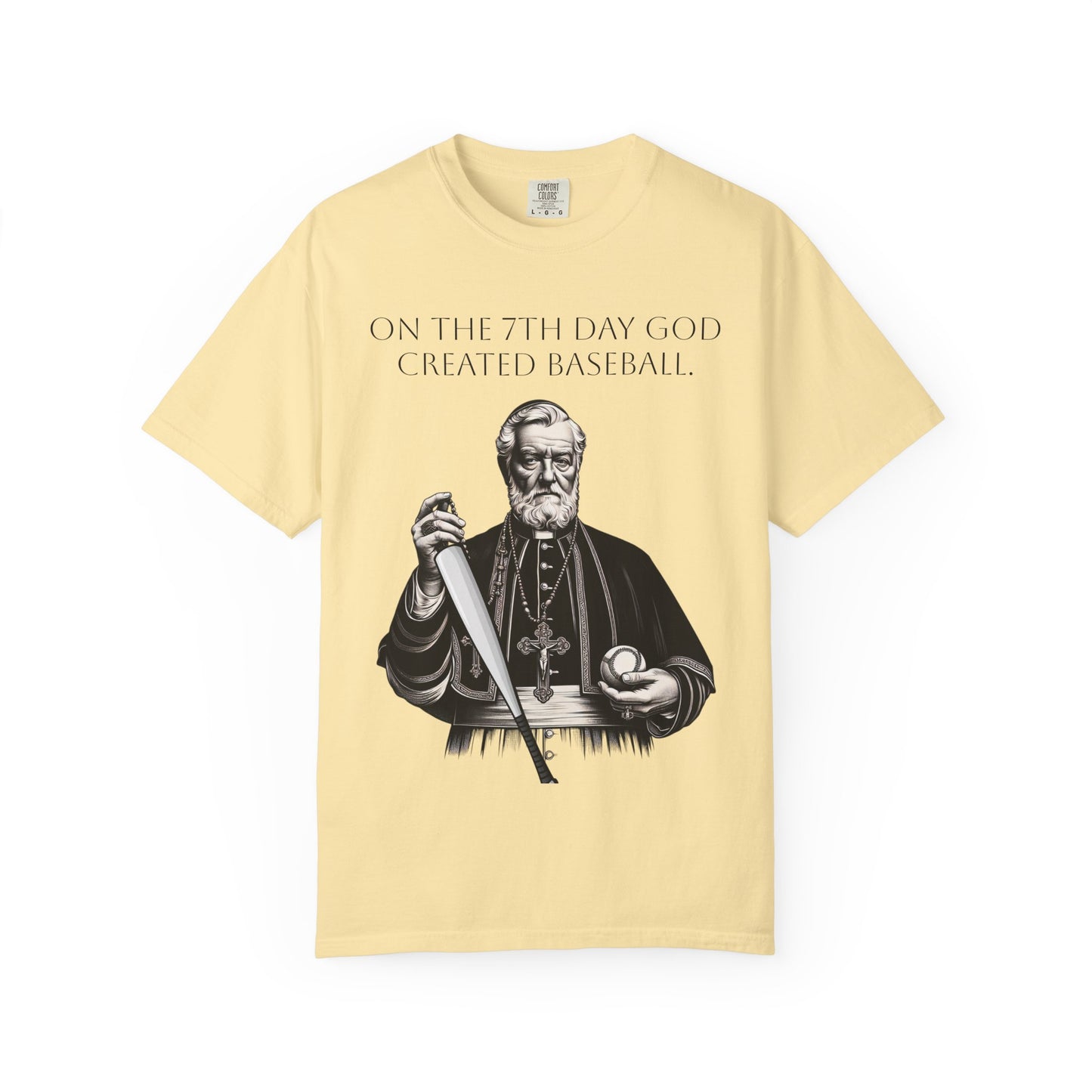 Baseball Fan Unisex T-shirt - Catholic Priest Design