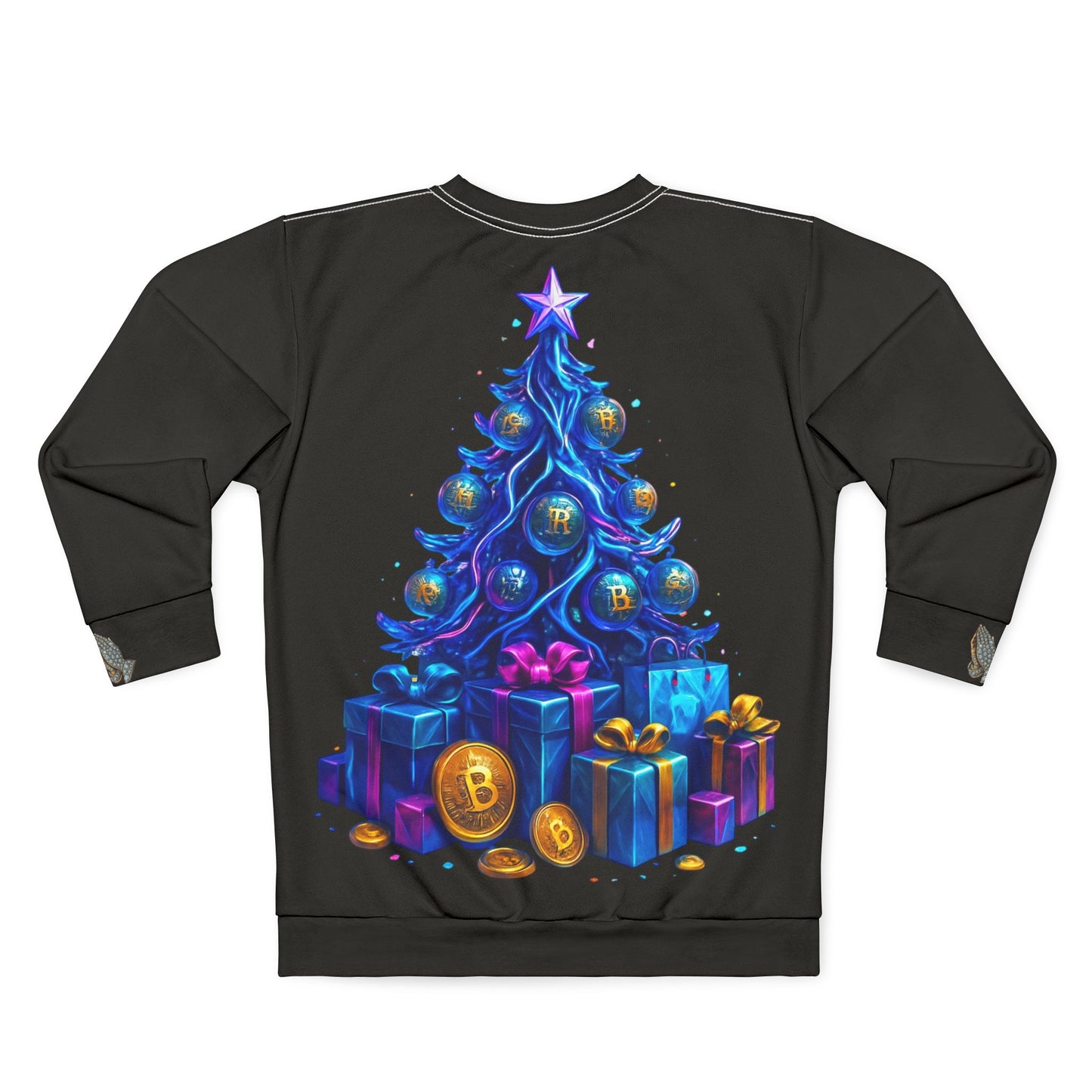 Cyber Santa Christmas Sweatshirt