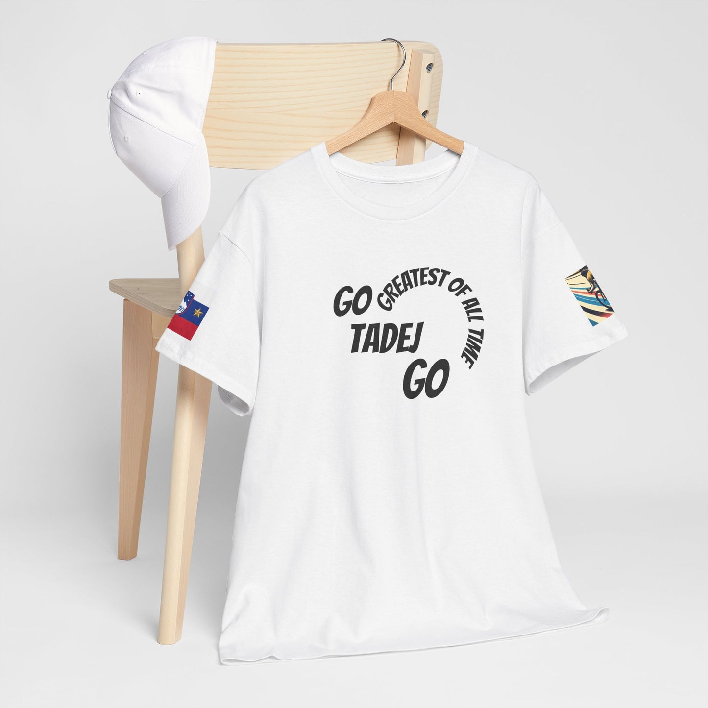 Cycling Champion Tee - Tadej Pogacar Tribute