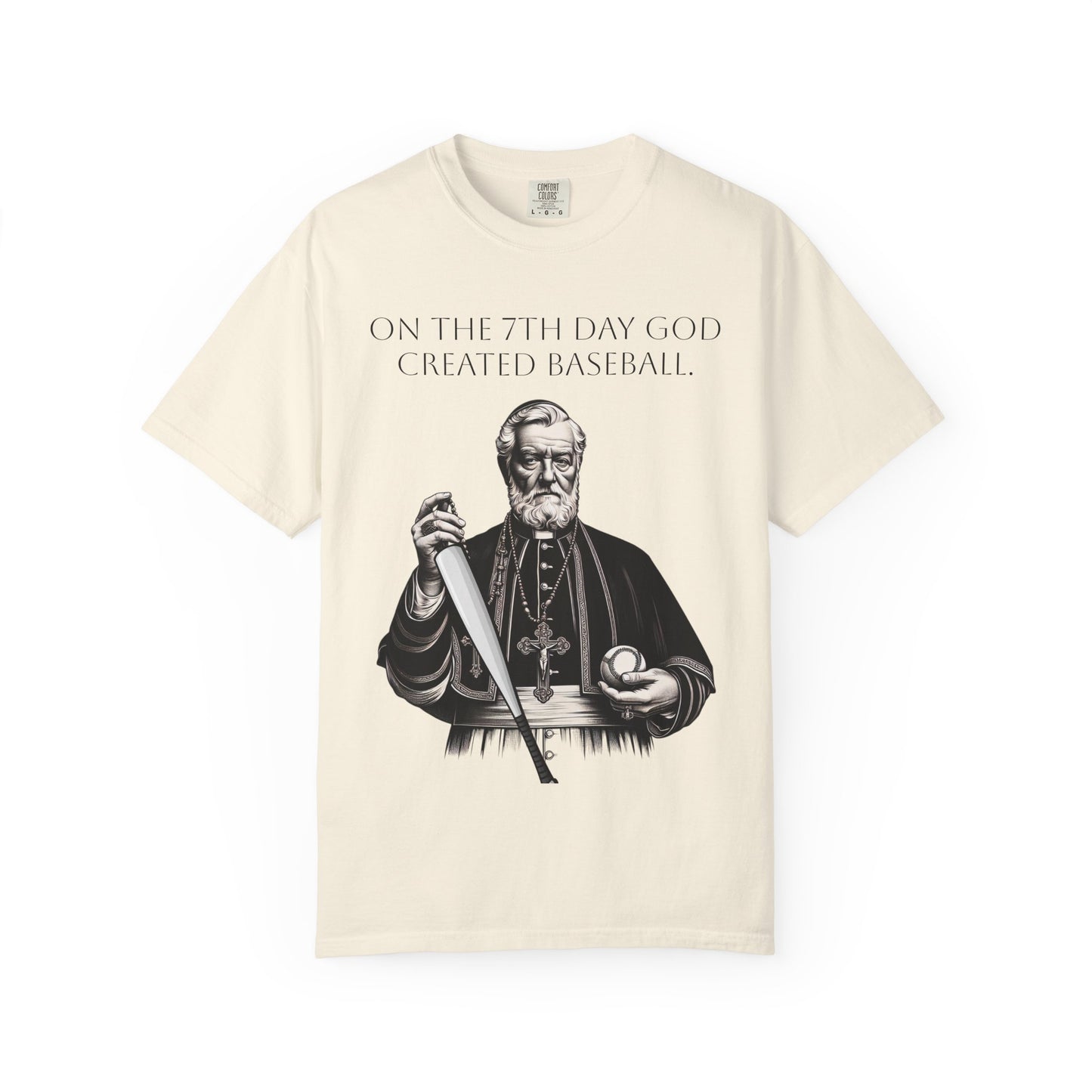Baseball Fan Unisex T-shirt - Catholic Priest Design