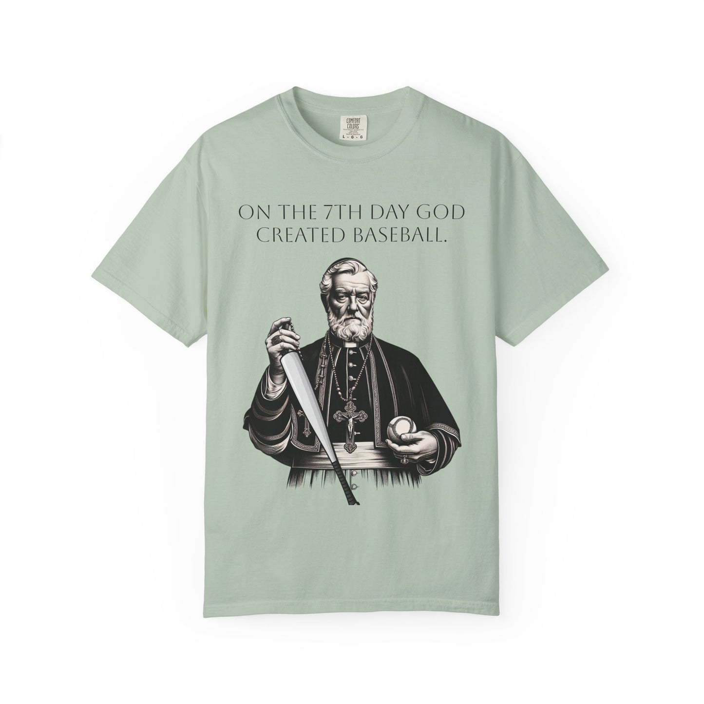 Baseball Fan Unisex T-shirt - Catholic Priest Design