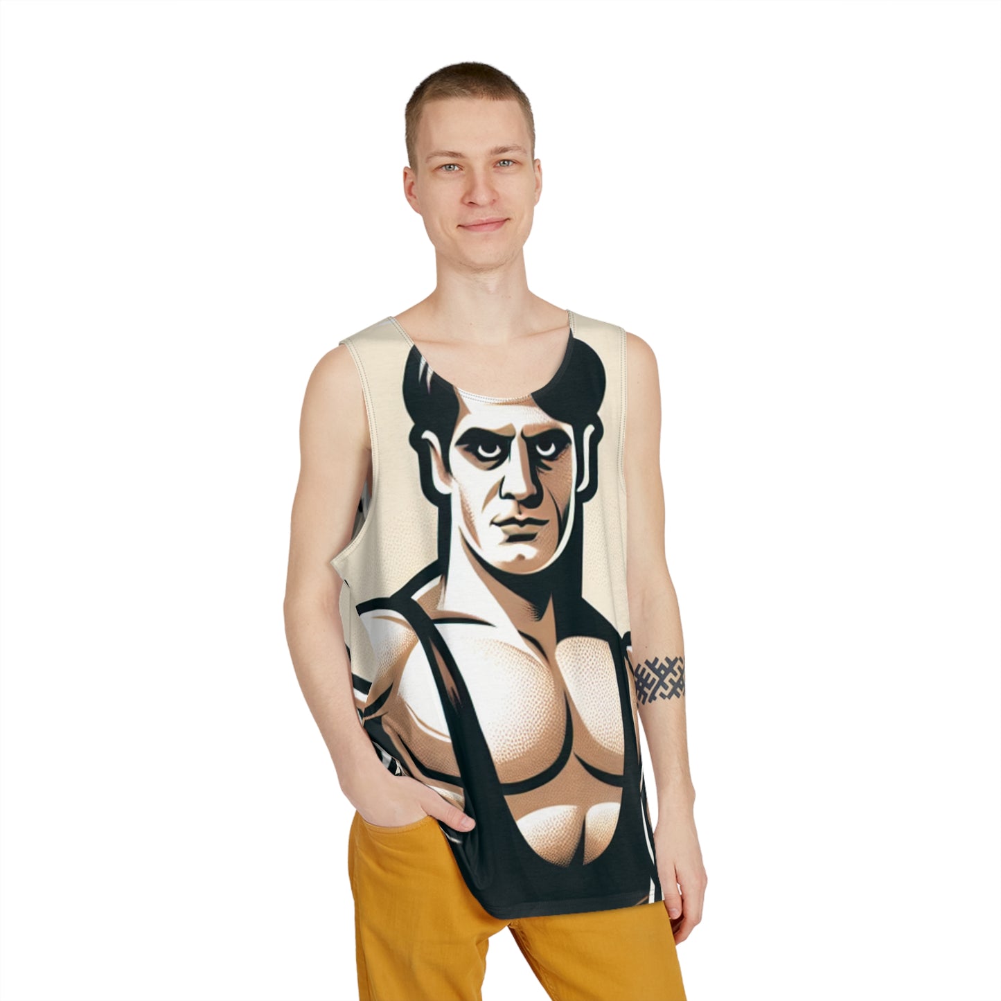 Tank Top - Ultimate Farting Championships Champion of Champions Stain on the Sport - Danny 'Seriously' Severino Design