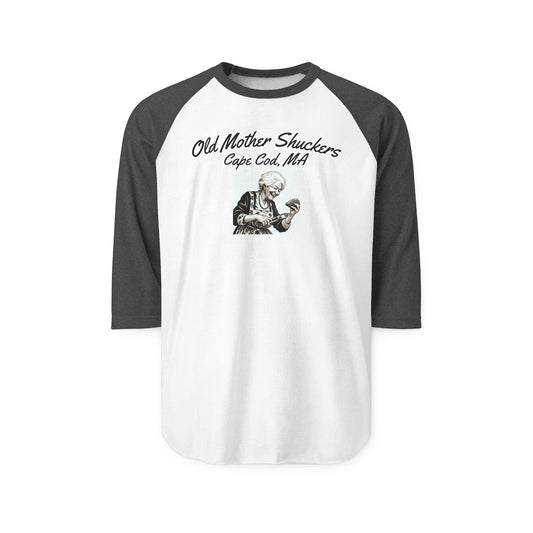 Raglan Shirt Cape Cod Old Mother Shuckers Softball Team