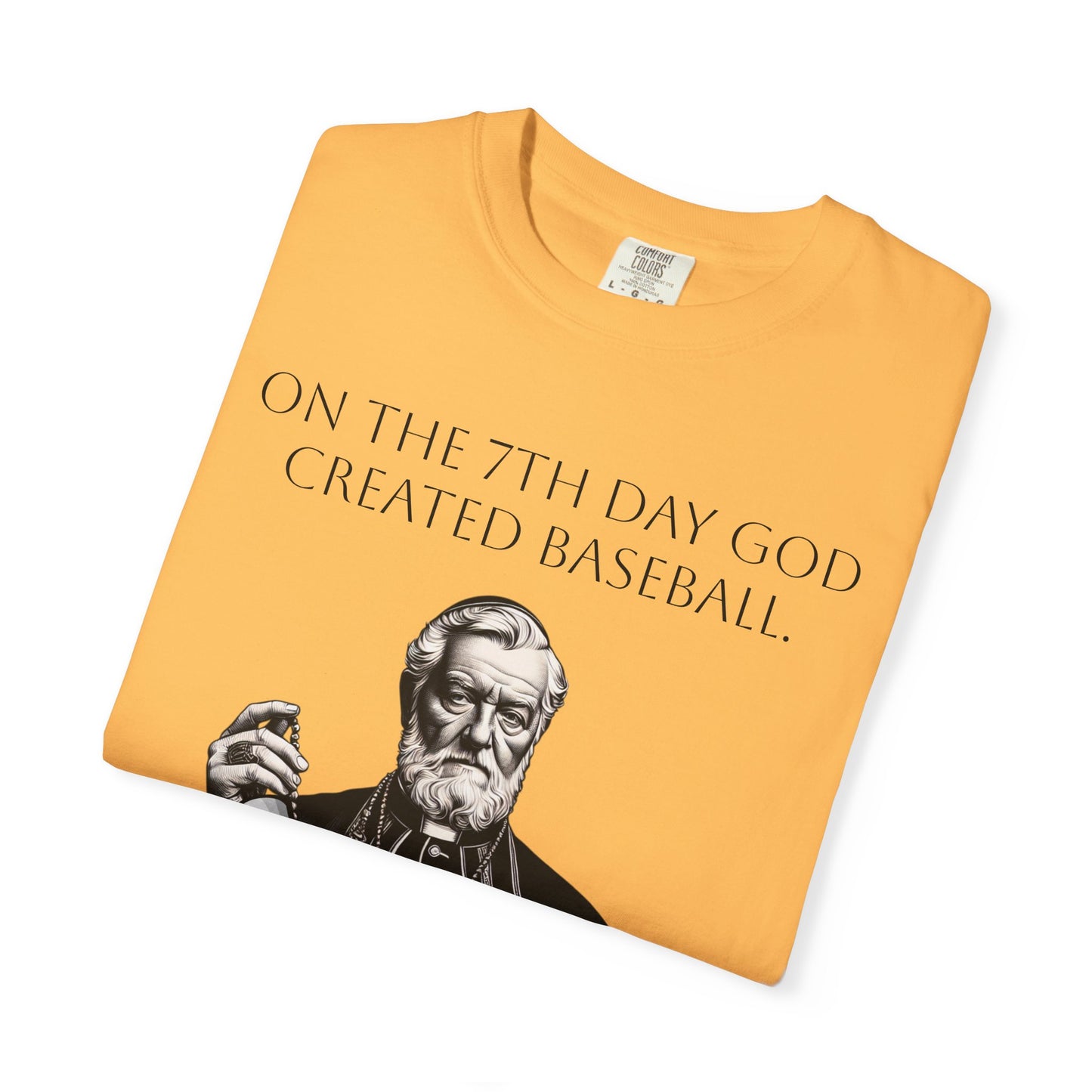 Baseball Fan Unisex T-shirt - Catholic Priest Design