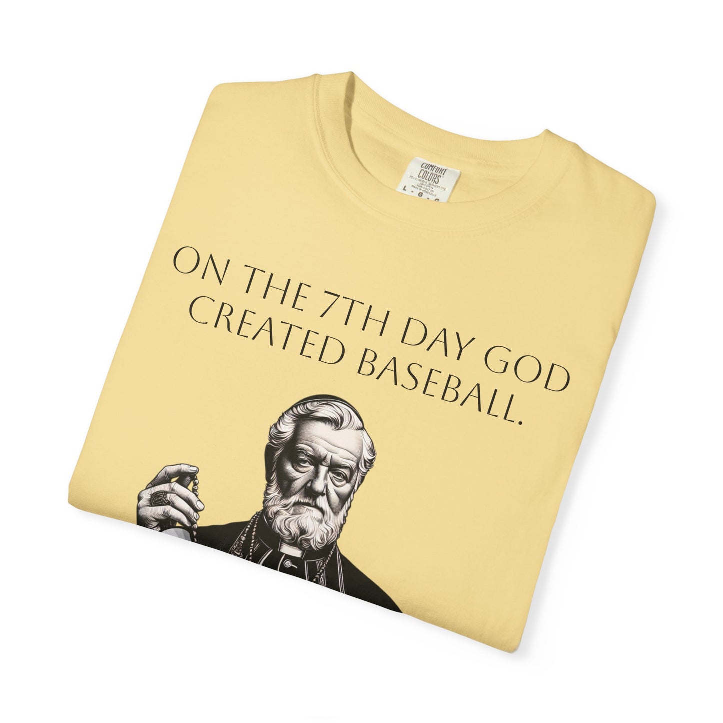 Baseball Fan Unisex T-shirt - Catholic Priest Design