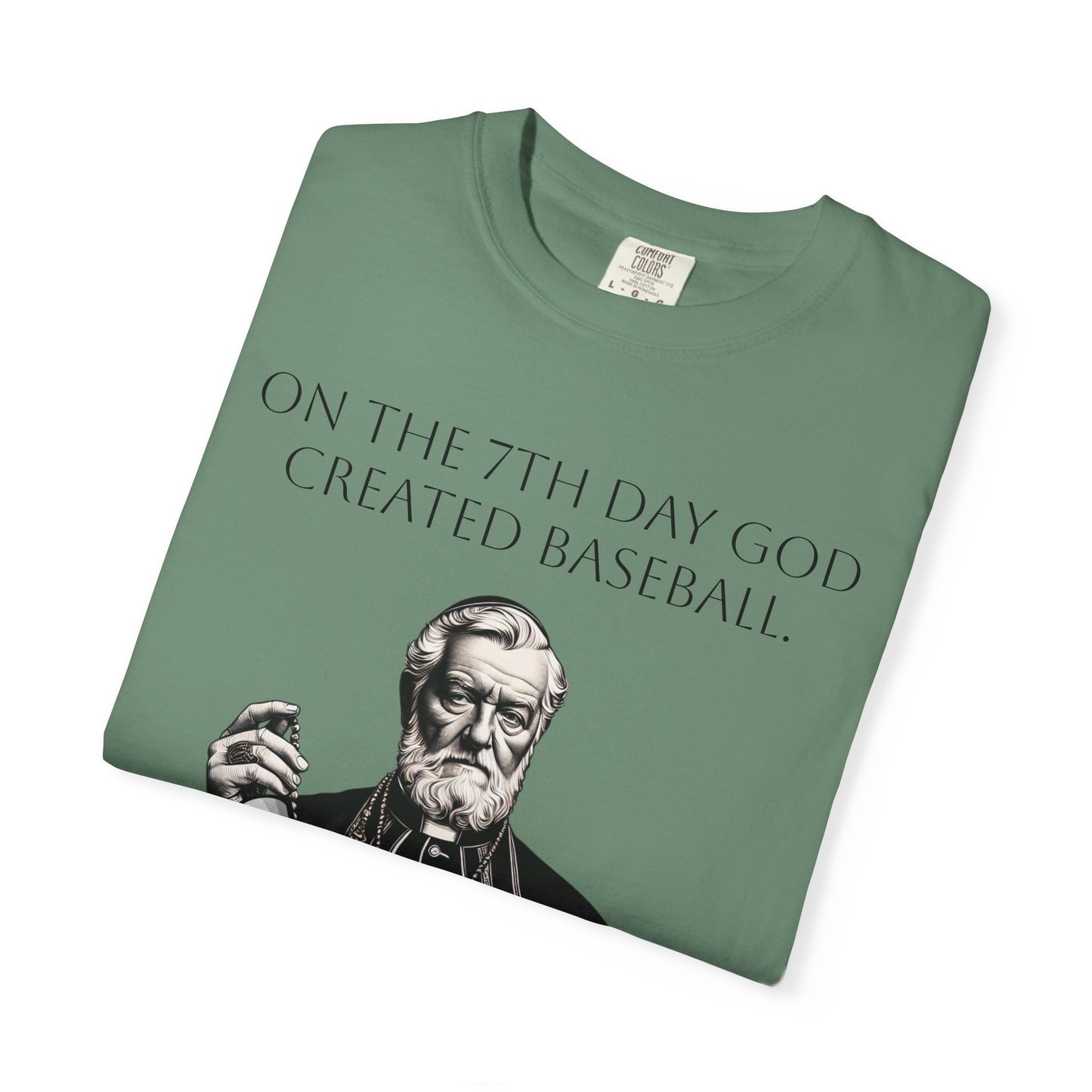 Baseball Fan Unisex T-shirt - Catholic Priest Design