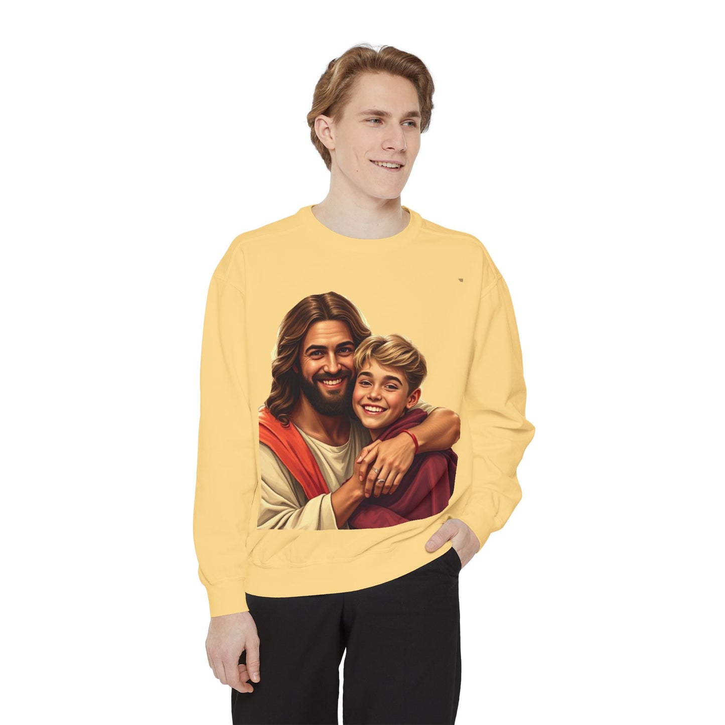 Faith-Inspired Unisex Sweatshirt, Cozy Gift, Spiritual Wardrobe, Religious Apparel, Christian Clothing, Inspirational Wear