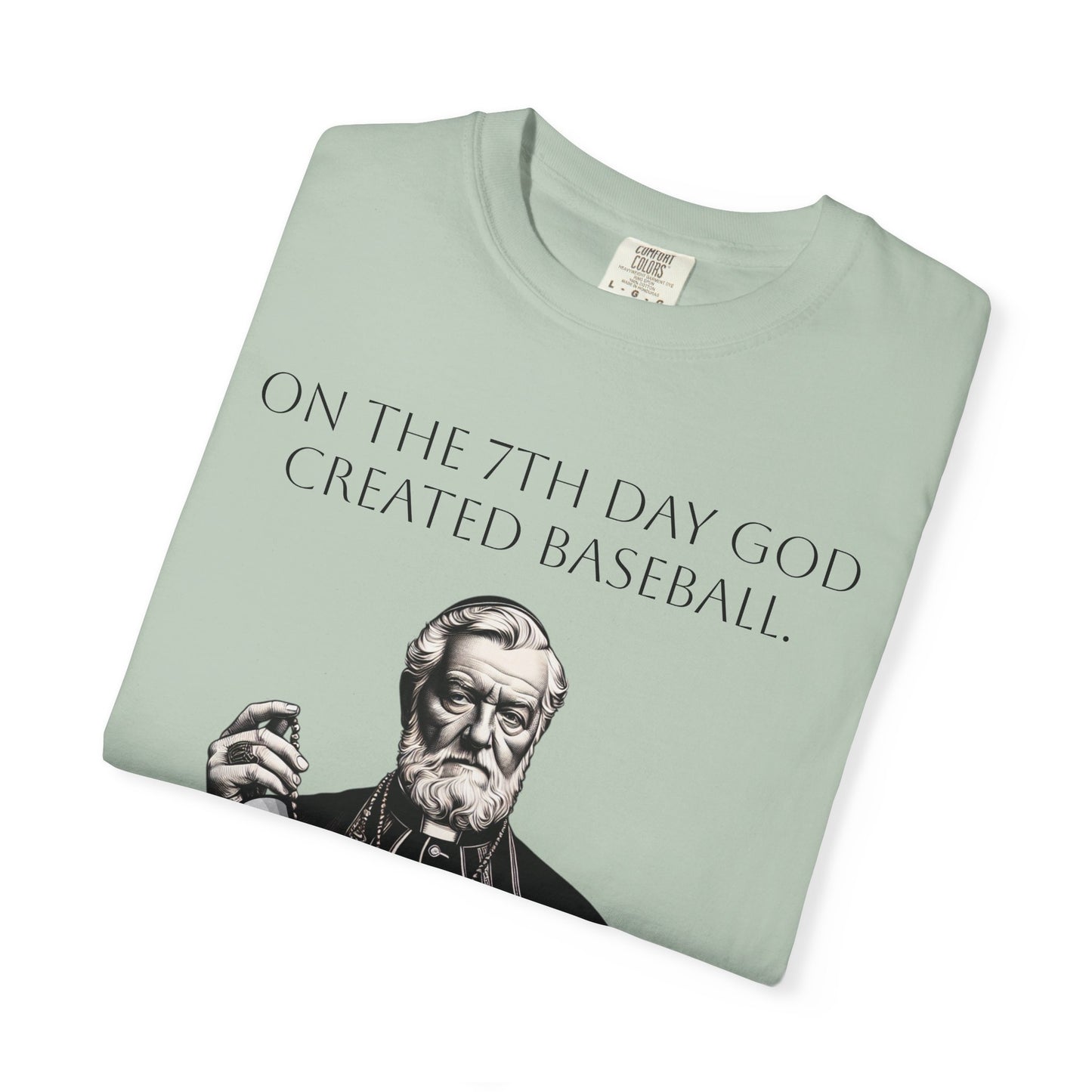 Baseball Fan Unisex T-shirt - Catholic Priest Design