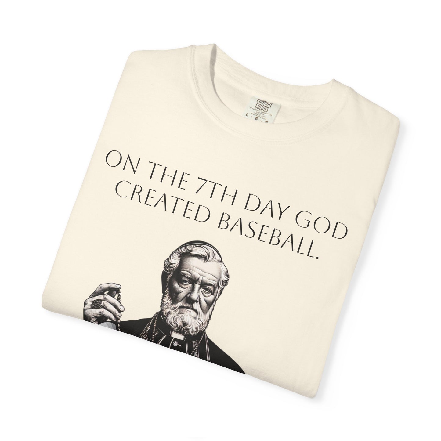 Baseball Fan Unisex T-shirt - Catholic Priest Design