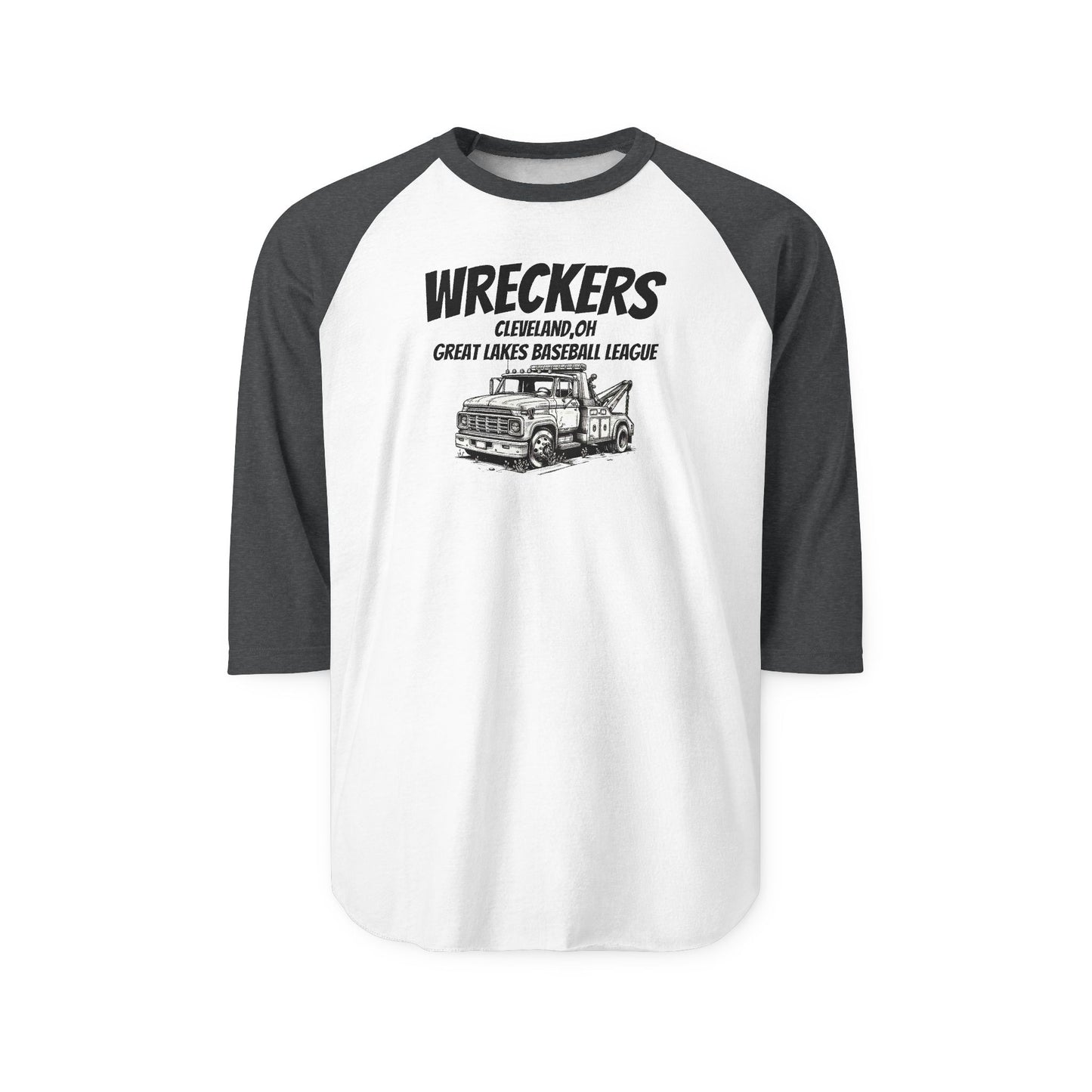 Raglan Shirt Cleveland Wreckers Baseball Team Alternate Reality Clothing