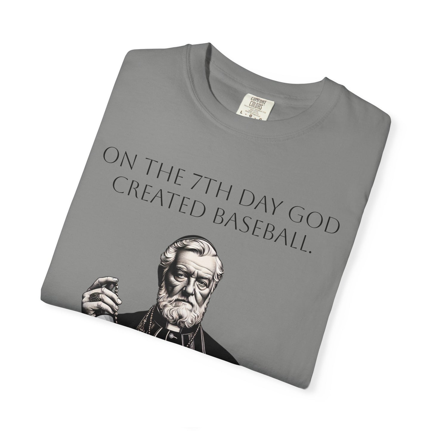 Baseball Fan Unisex T-shirt - Catholic Priest Design