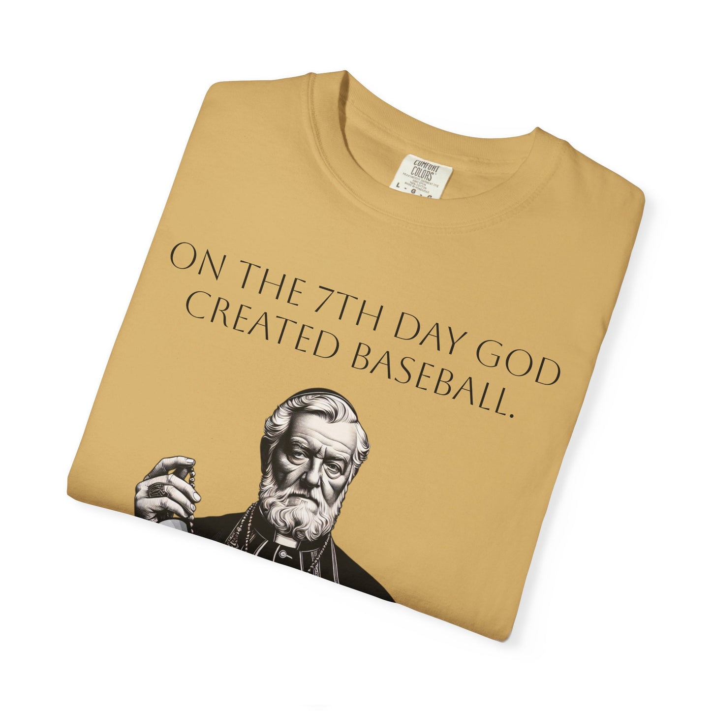Baseball Fan Unisex T-shirt - Catholic Priest Design
