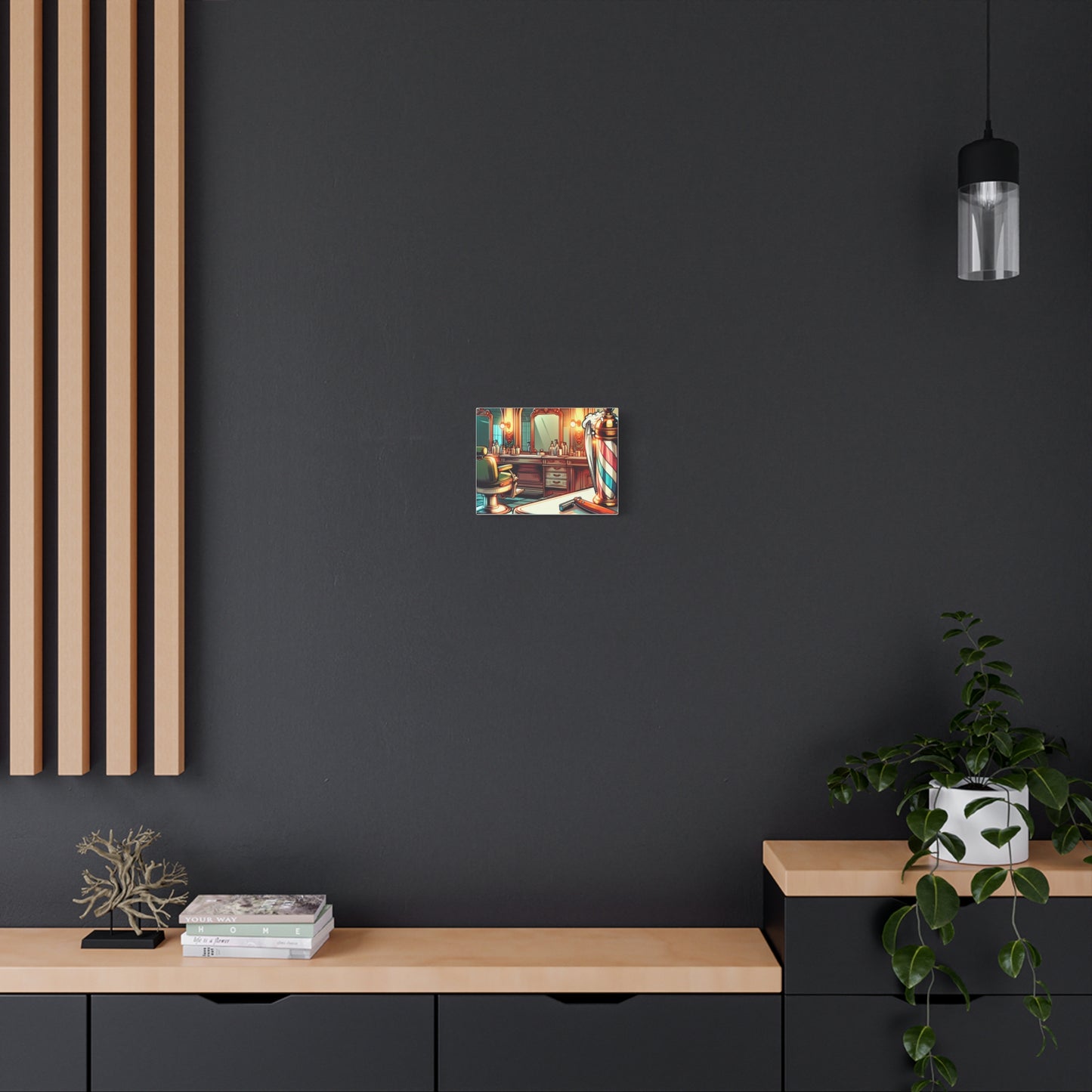 Canvas Print - Fantasy Barbershop
