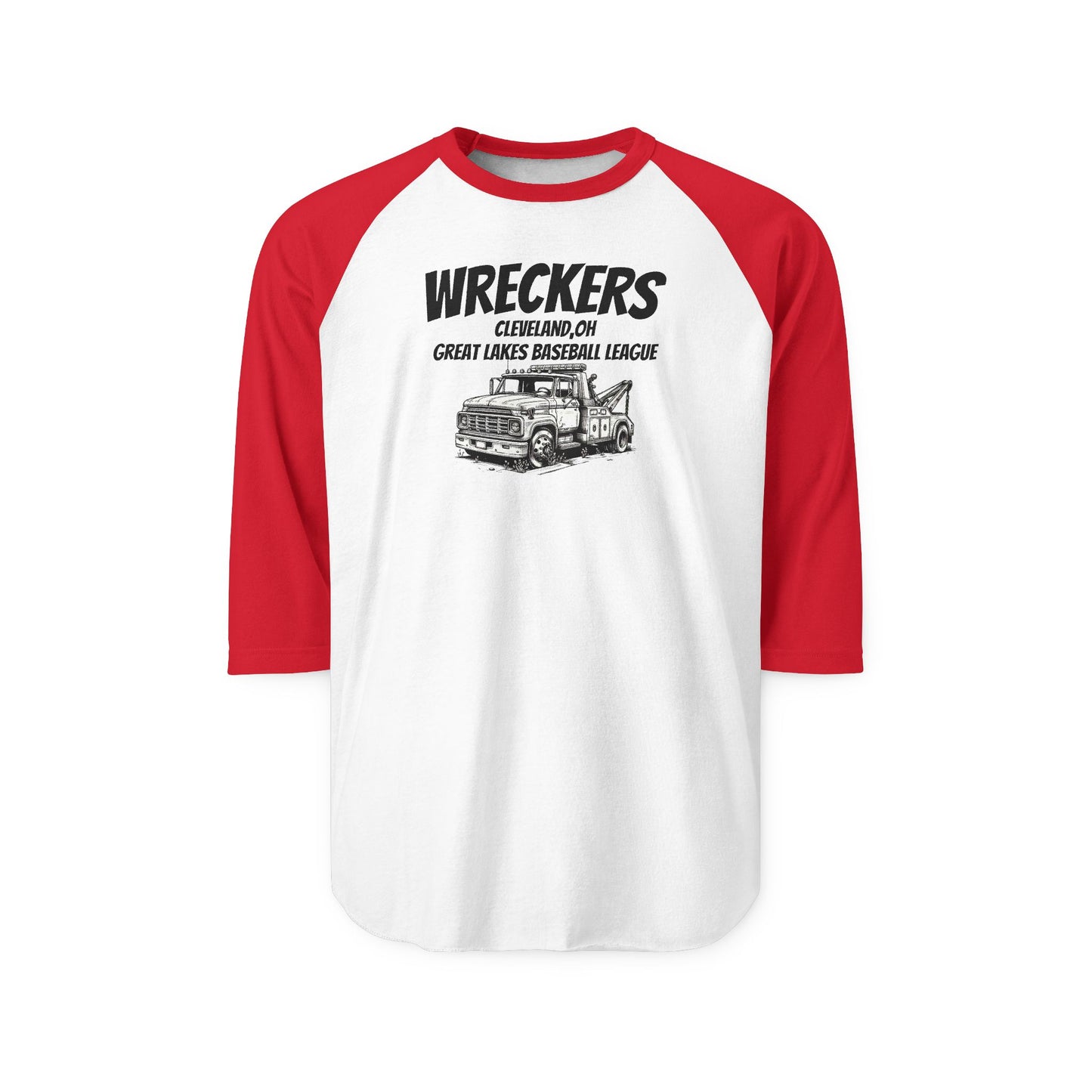 Raglan Shirt Cleveland Wreckers Baseball Team Alternate Reality Clothing