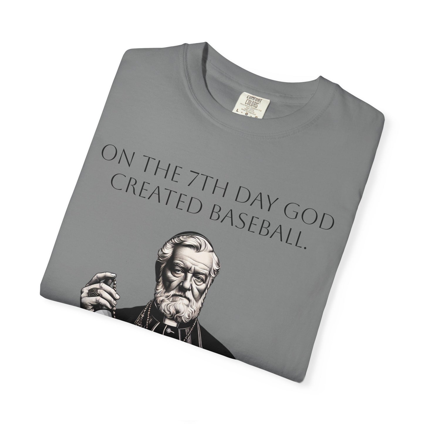 Baseball Fan Unisex T-shirt - Catholic Priest Design