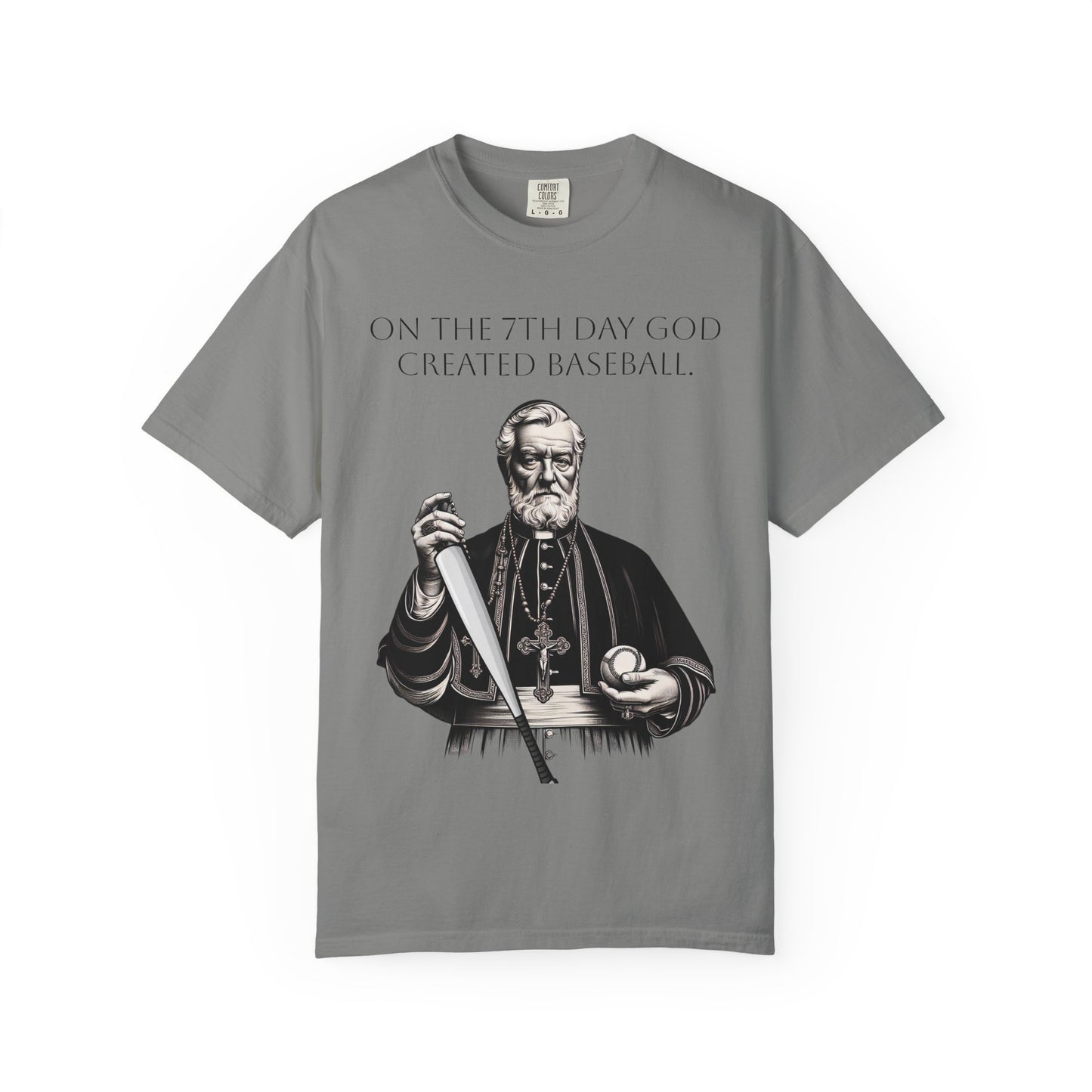 Baseball Fan Unisex T-shirt - Catholic Priest Design