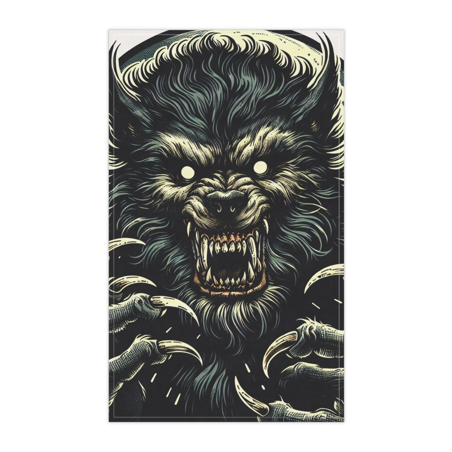 Fierce Werewolf Tea Towels | Gothic Kitchen Decor, Gift for Halloween, Unique Home Accessories, Horror Theme Dishcloths, Monster Lover [...]