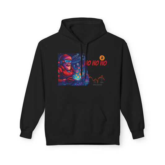 Crypto Santa says  'Ho Ho Ho' Holiday Hoodie — Festive Crypto/NFT Streetwear