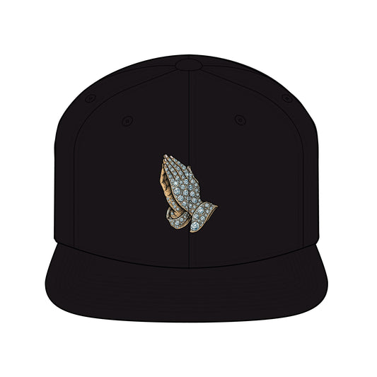 Snapback Hat - Diamond Hands Bitcoin XRP Crypto Fortune Ordained