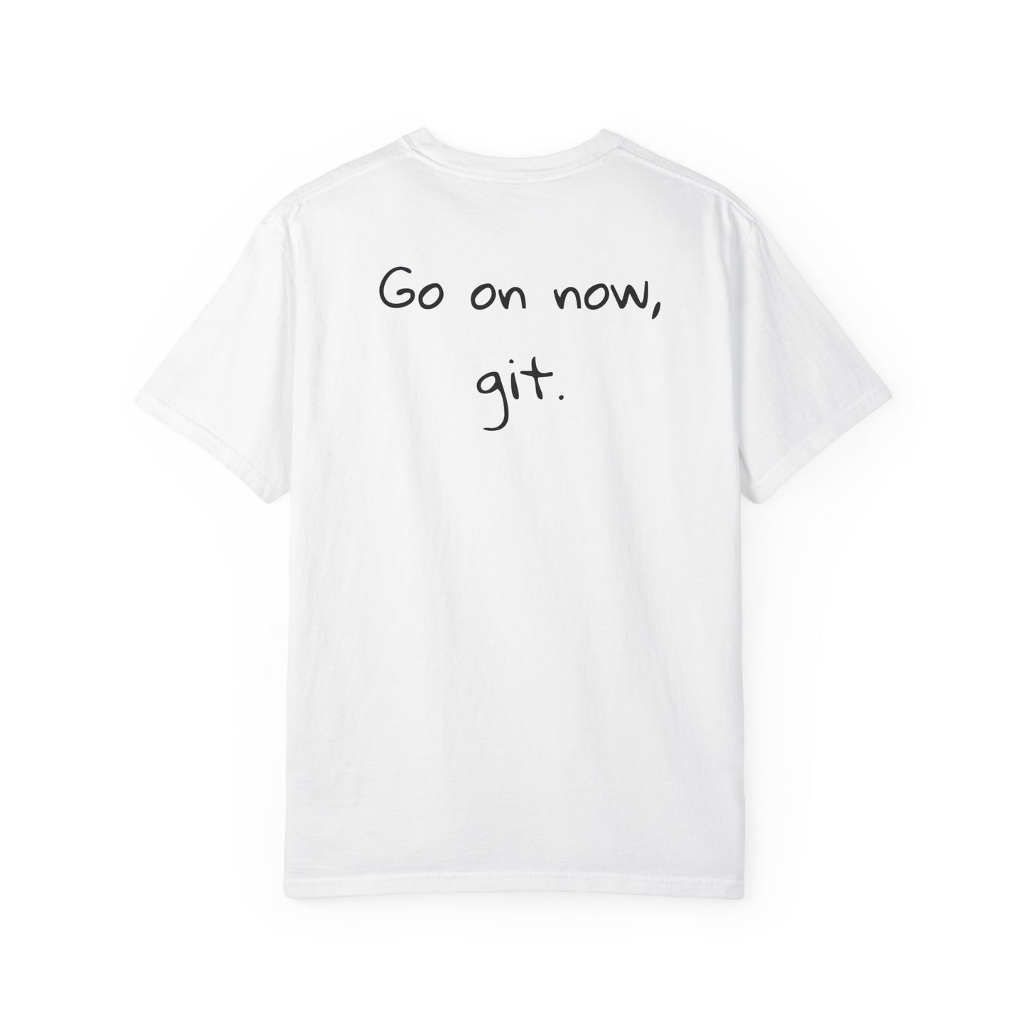 WWIII Missile Defense T-Shirt — "Go on now, git" Prepper Shirt