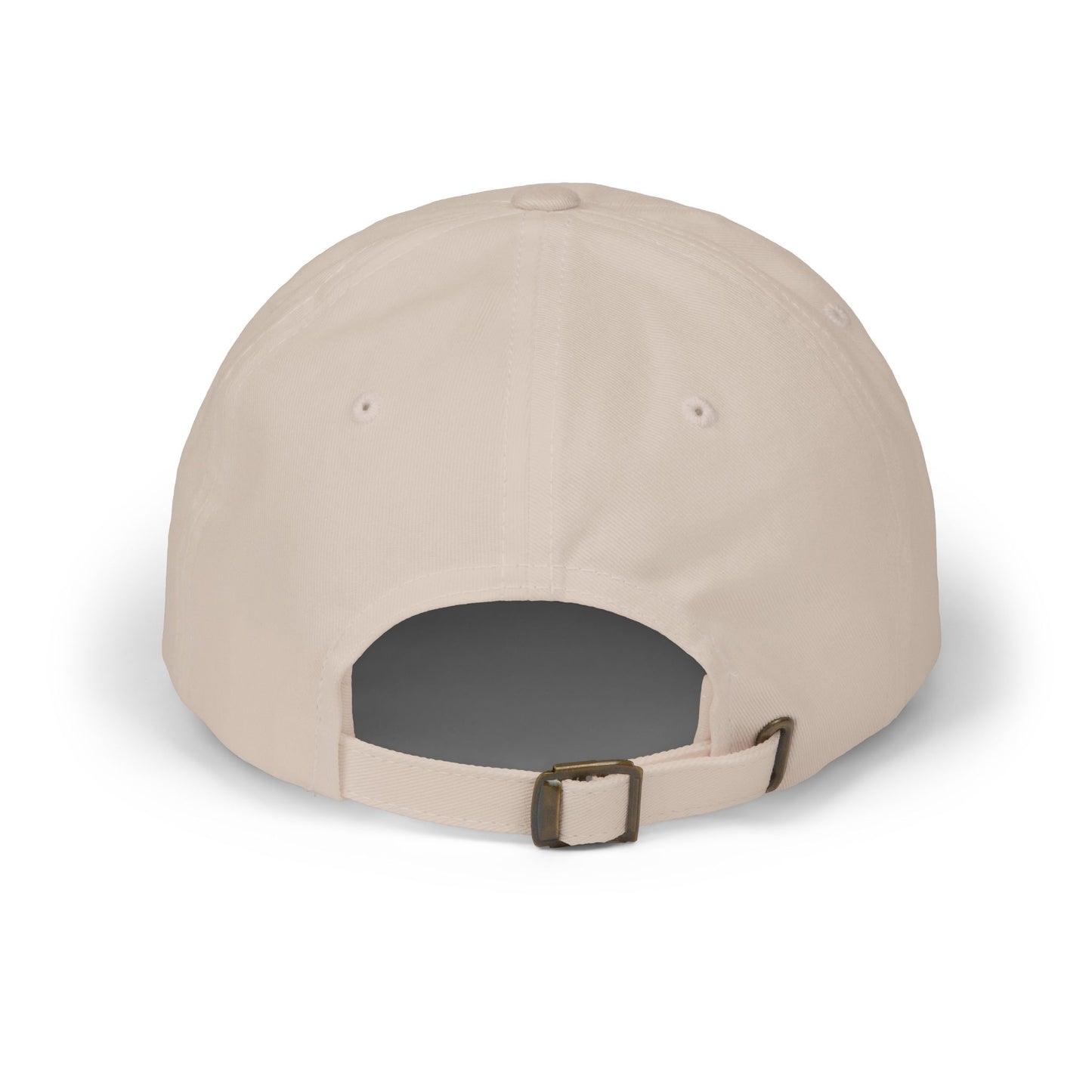 Dad Cap — "Hi! I’m in the Rough" Embroidered White Baseball Hat
