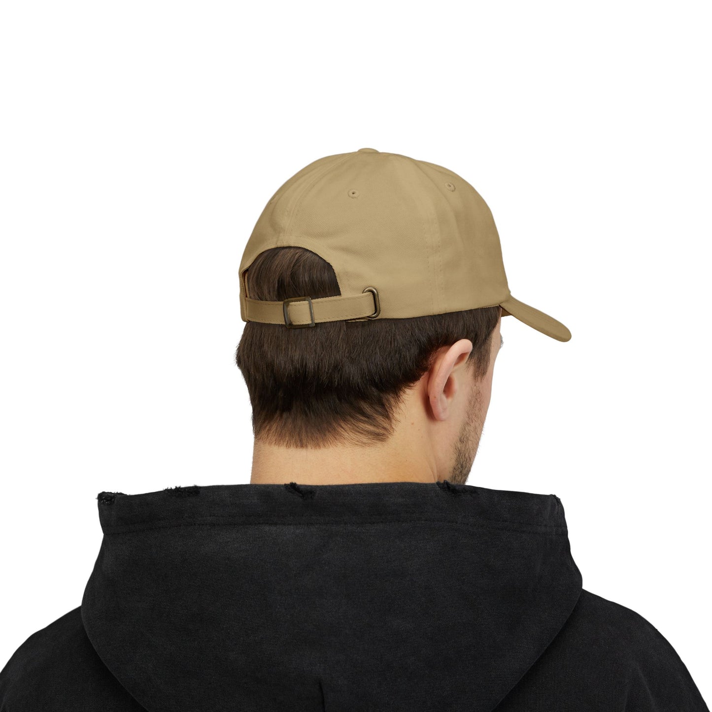 Dad Cap — "Hi! I’m in the Rough" Embroidered White Baseball Hat