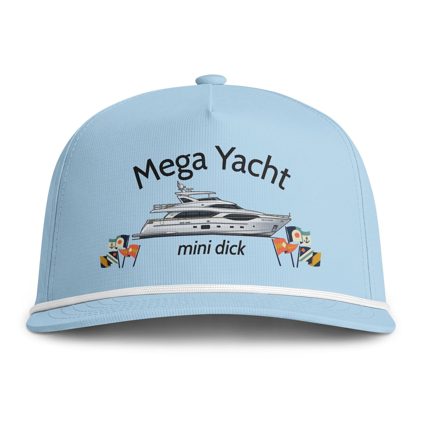 Sunwashed Rope Mega Yacht ball cap