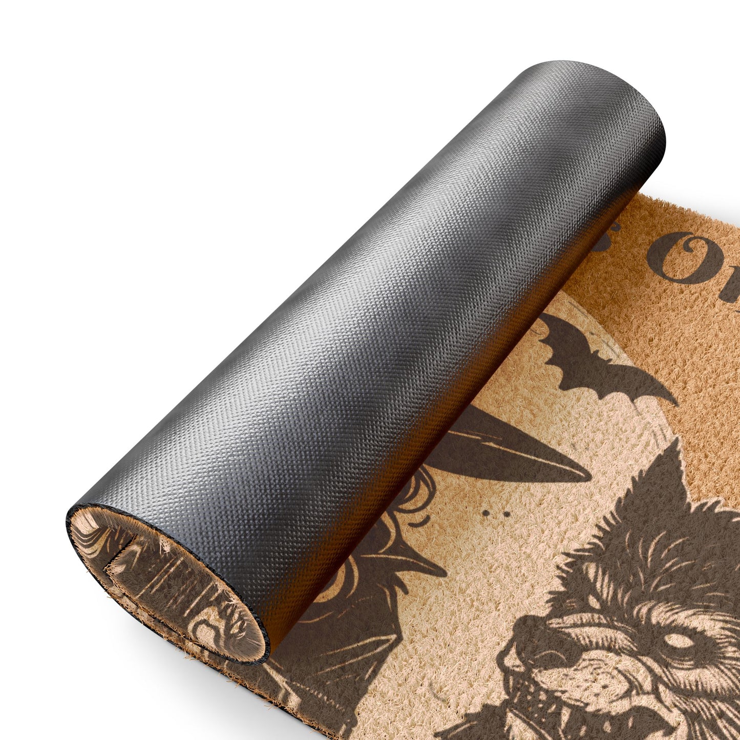 Spooky Doormat - Ghoul Vibes Only, Halloween Decoration, Front Porch Decor, Witch and Monster Lover Gift, Unique Home Accent