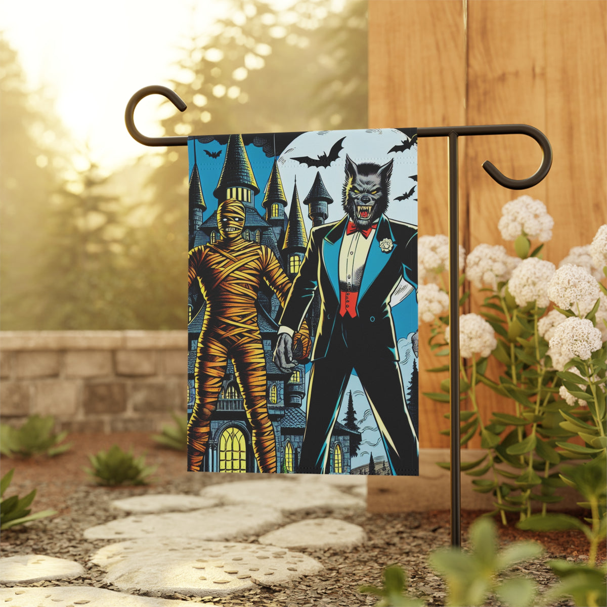 Mummy and the Werewolf Banner