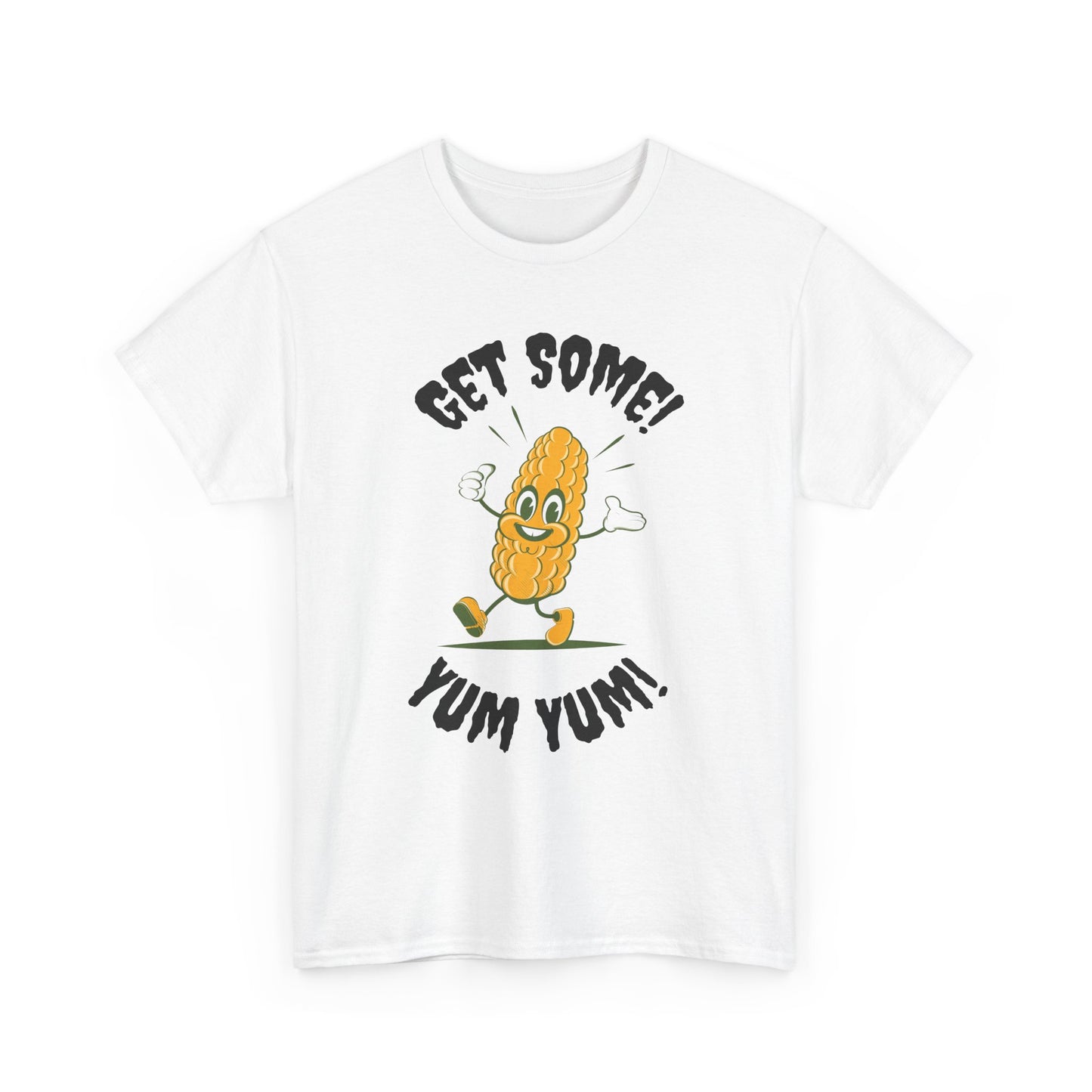 T-Shirt Get Some Yum Yum State Fair Corn Unisex Heavy Cotton Tee
