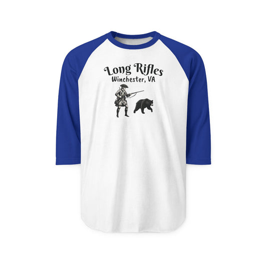 Baseball Raglan Shirt - Winchester Virginia Long Rifles Pioneer League Team