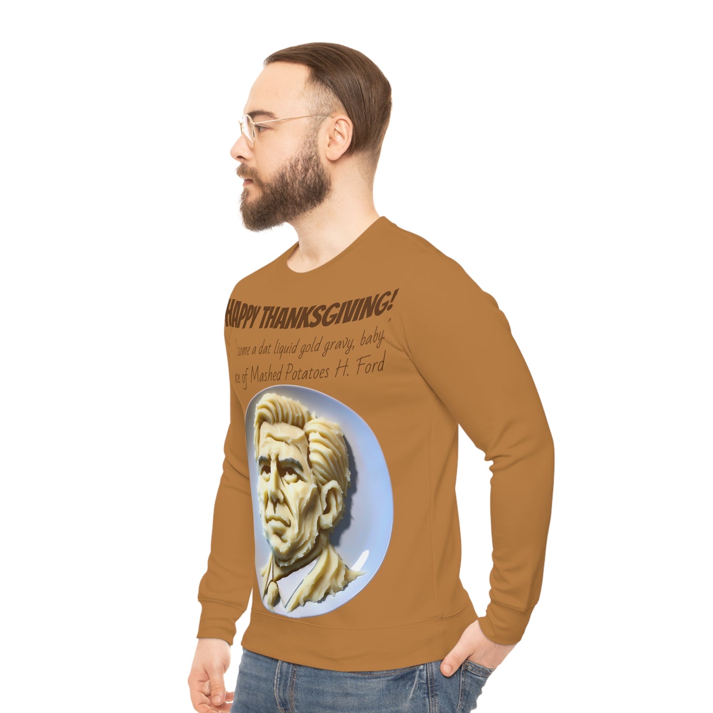 Thanksgiving Ugly Holiday Sweatshirt - Lightweight