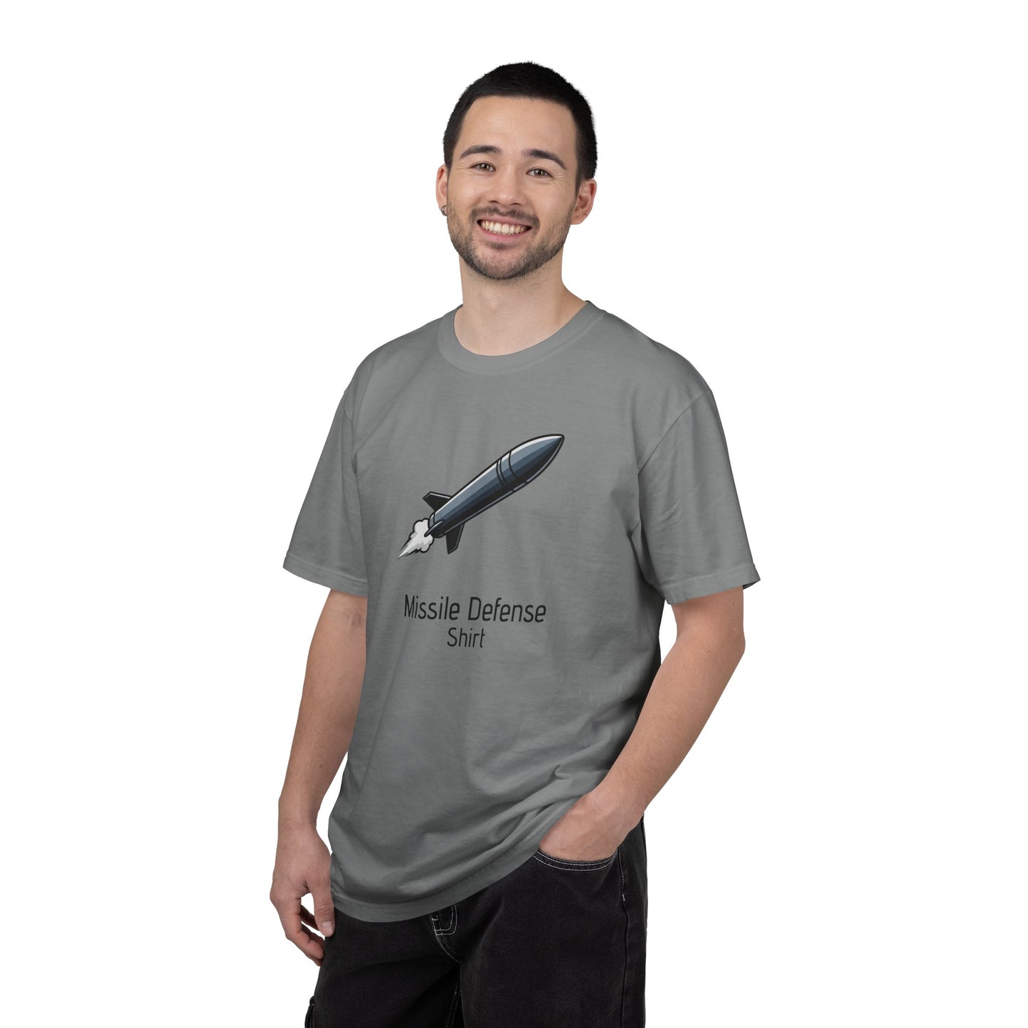 WWIII Missile Defense T-Shirt — "Go on now, git" Prepper Shirt