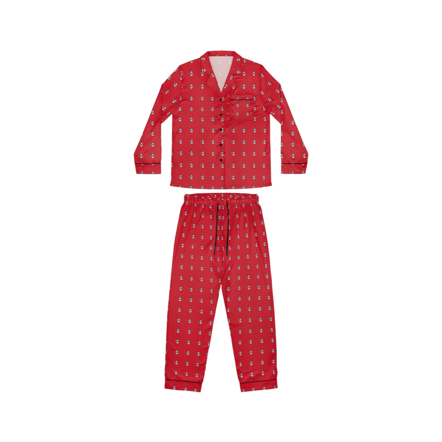Santa's Ho Ho Ho's be wearing these comfy cozy pajamas all season long.  SOFT AND SATINY