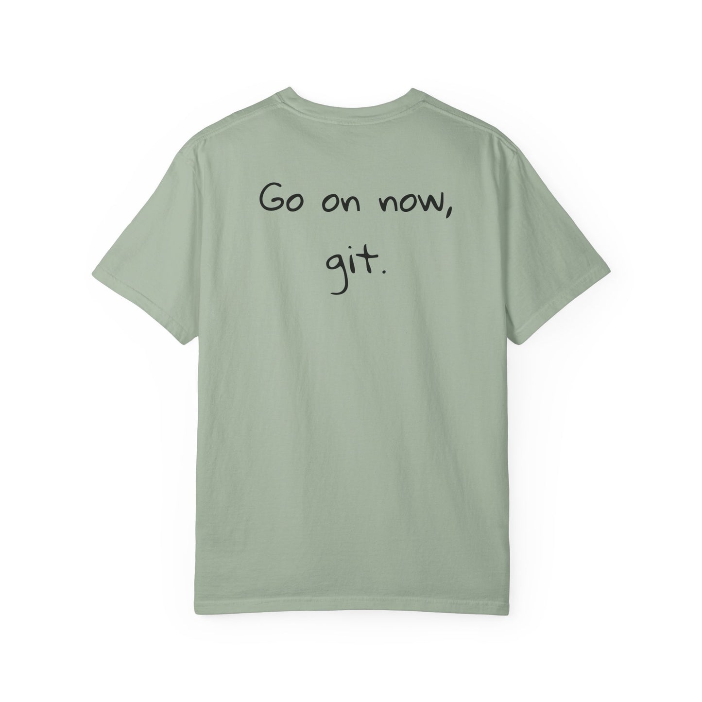 WWIII Missile Defense T-Shirt — "Go on now, git" Prepper Shirt