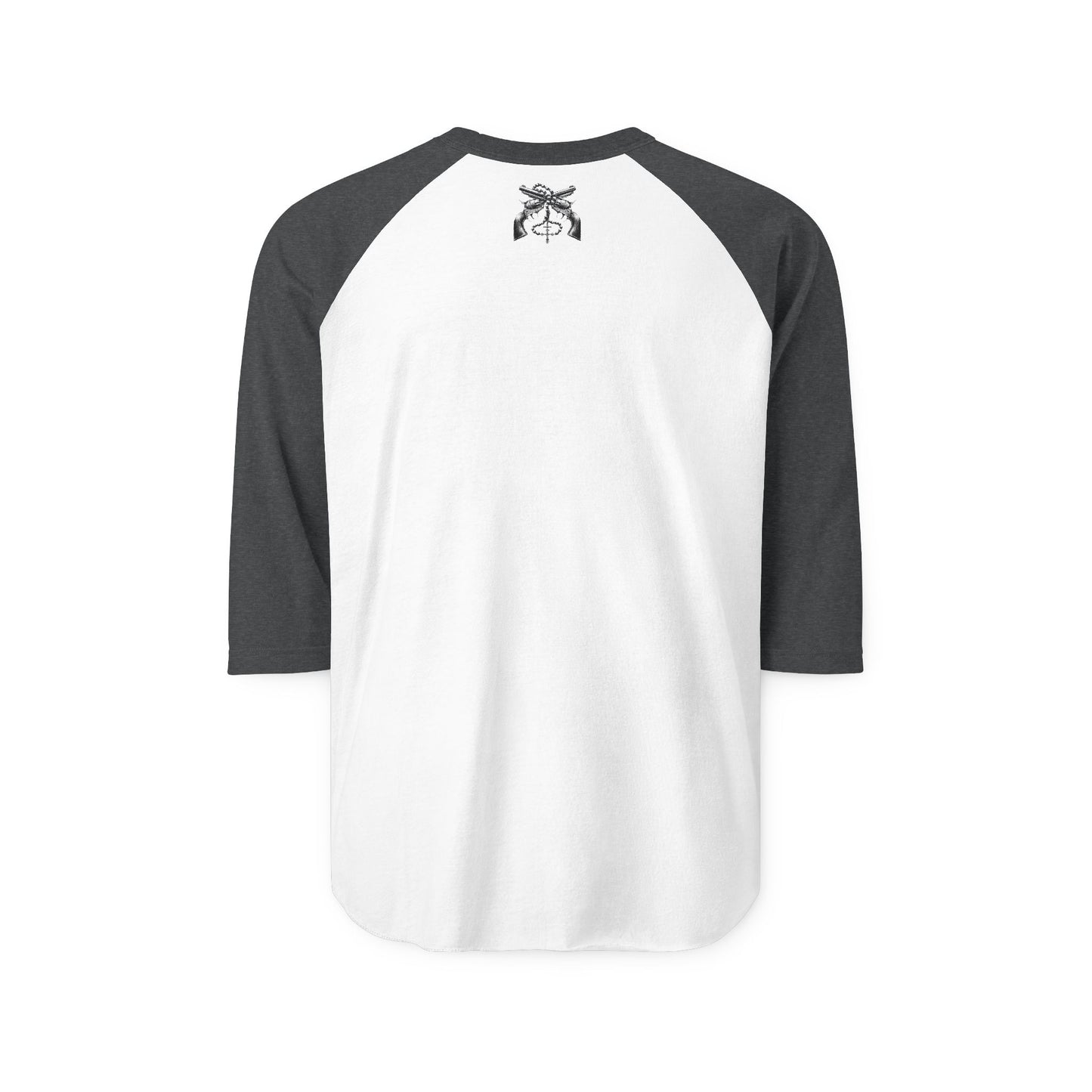 Raglan Baseball Plains League Three-Quarter Sleeve Shirt - Stilwell Kansas Six Shooters