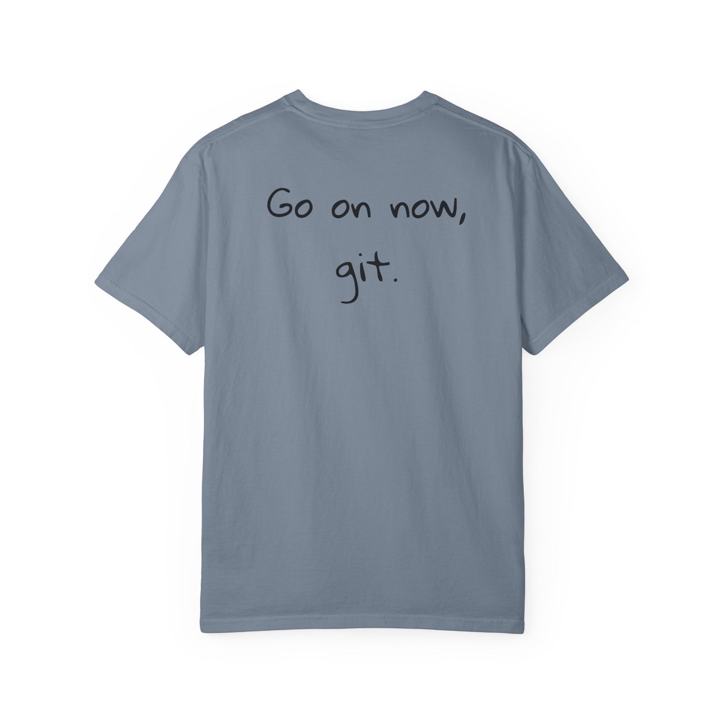 WWIII Missile Defense T-Shirt — "Go on now, git" Prepper Shirt