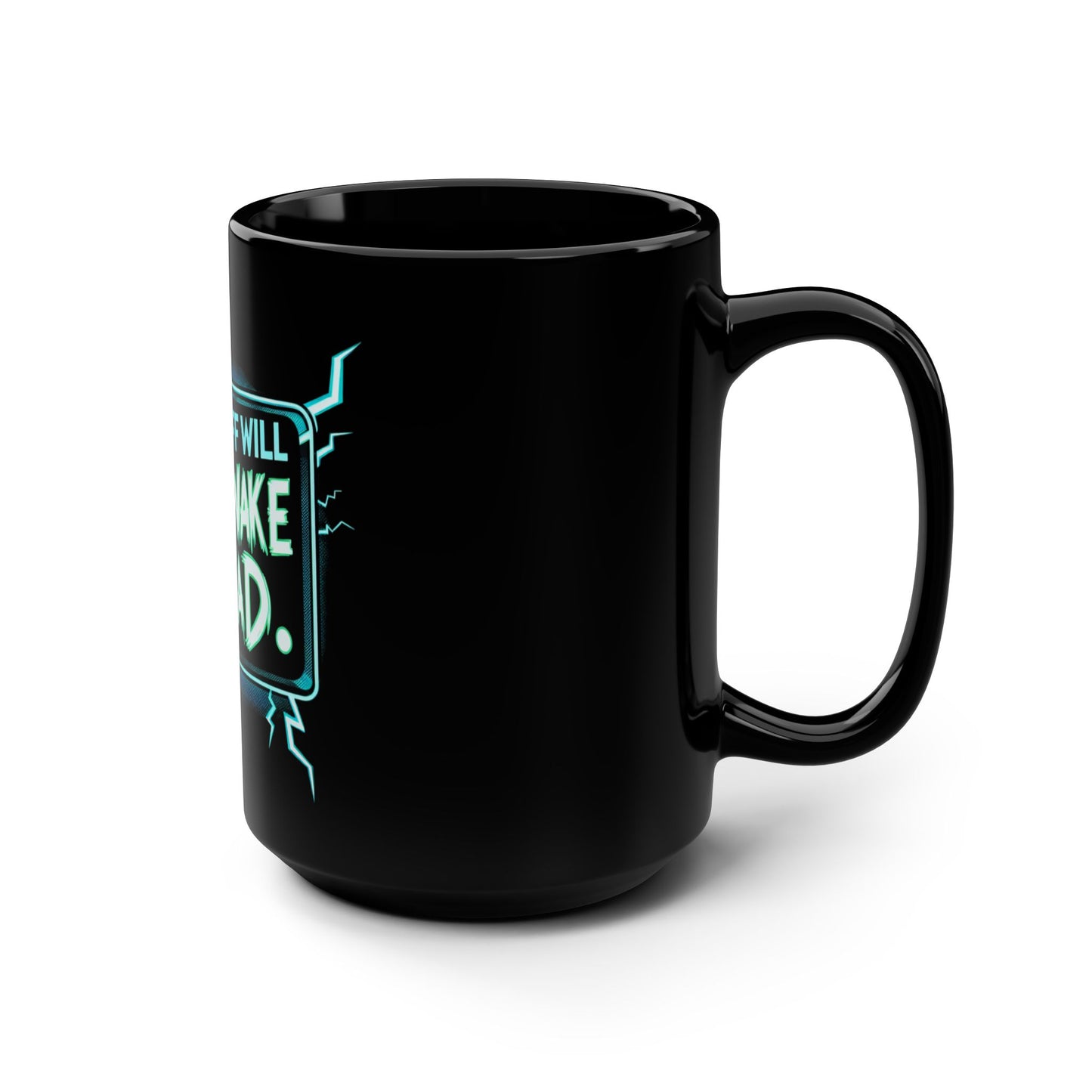 Black Mug, 15oz