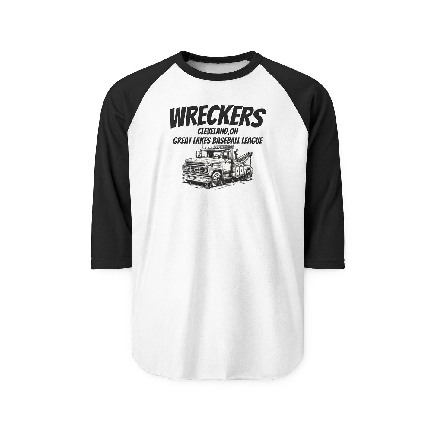 Raglan Shirt Cleveland Wreckers Baseball Team Alternate Reality Clothing