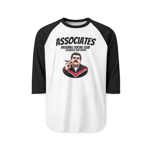 Baseball Social Club Raglan Shirt - Alternate Universe Secaucus New Jersey Team Associate